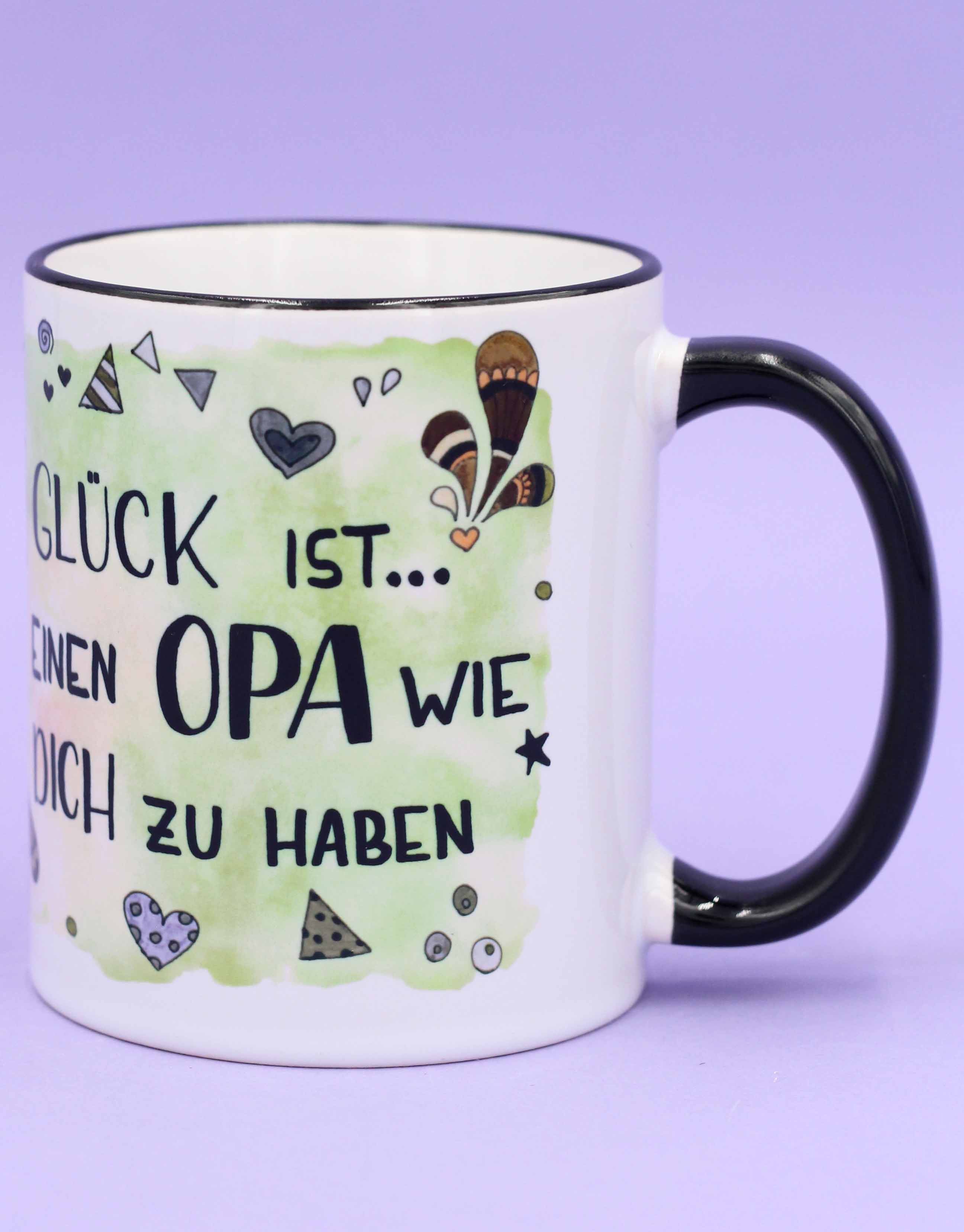 Tasse "Glück ist... Opa"-RollinArt