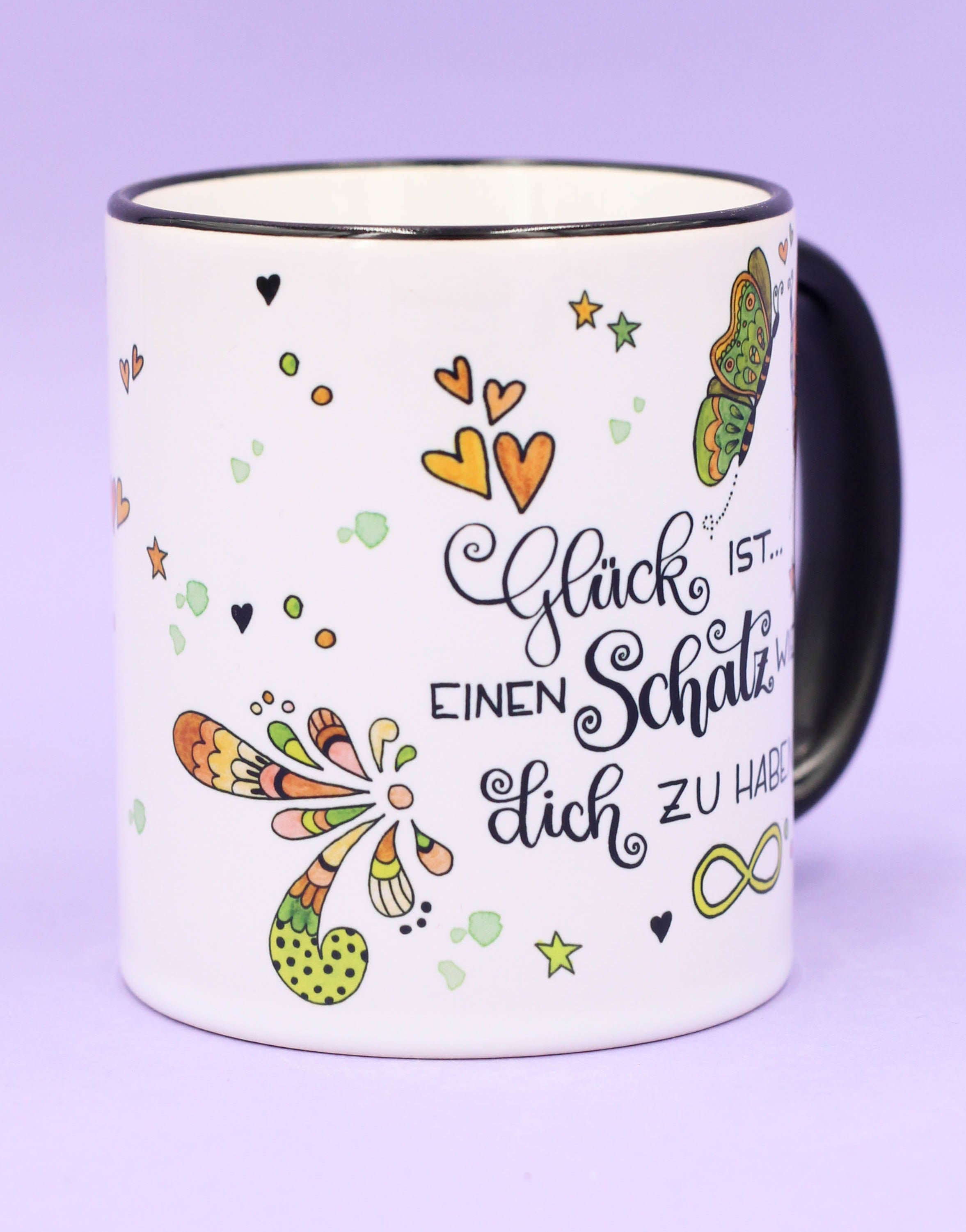 Tasse "Glück ist... Schatz"-RollinArt