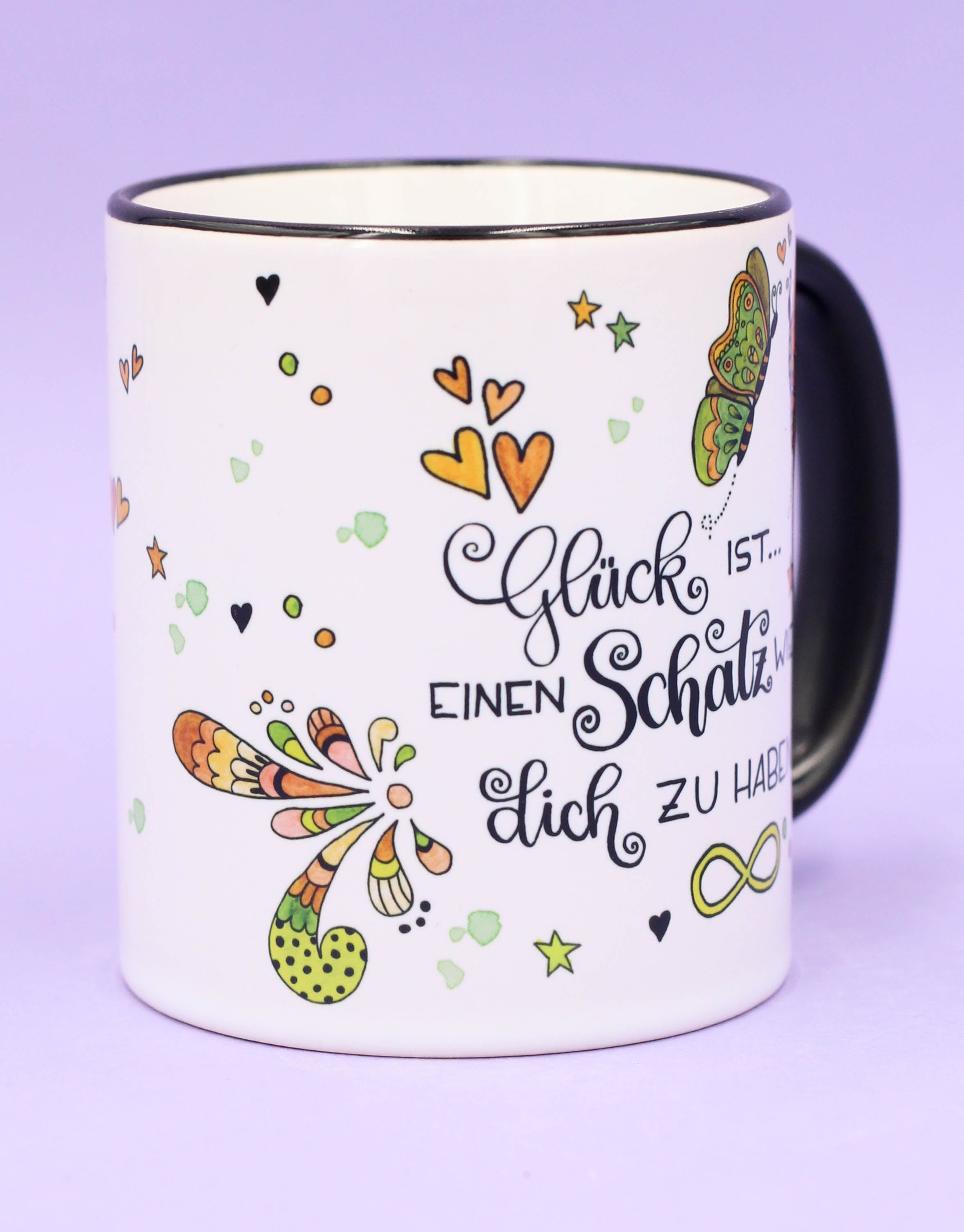 Tasse "Glück ist... Schatz"-RollinArt