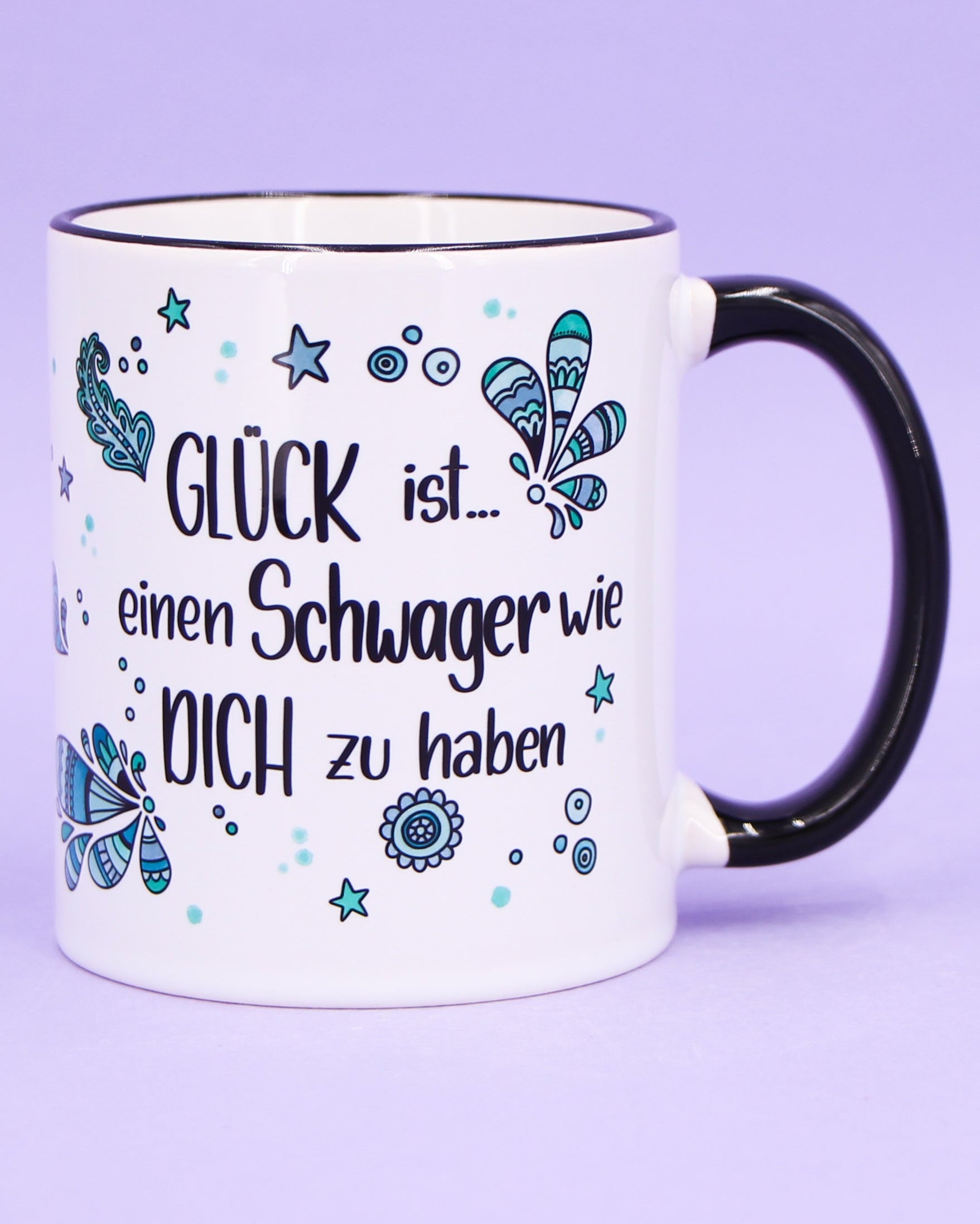 Tasse "Glück ist... Schwager"-RollinArt