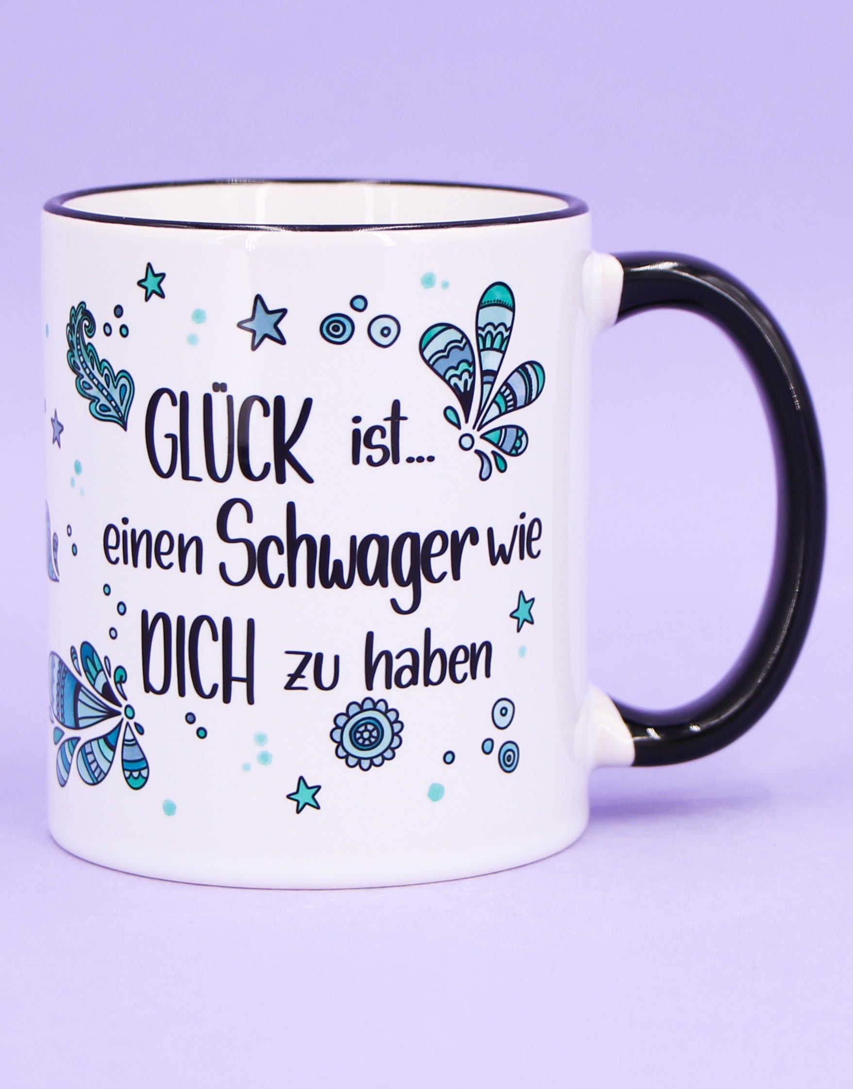 Tasse "Glück ist... Schwager"-RollinArt