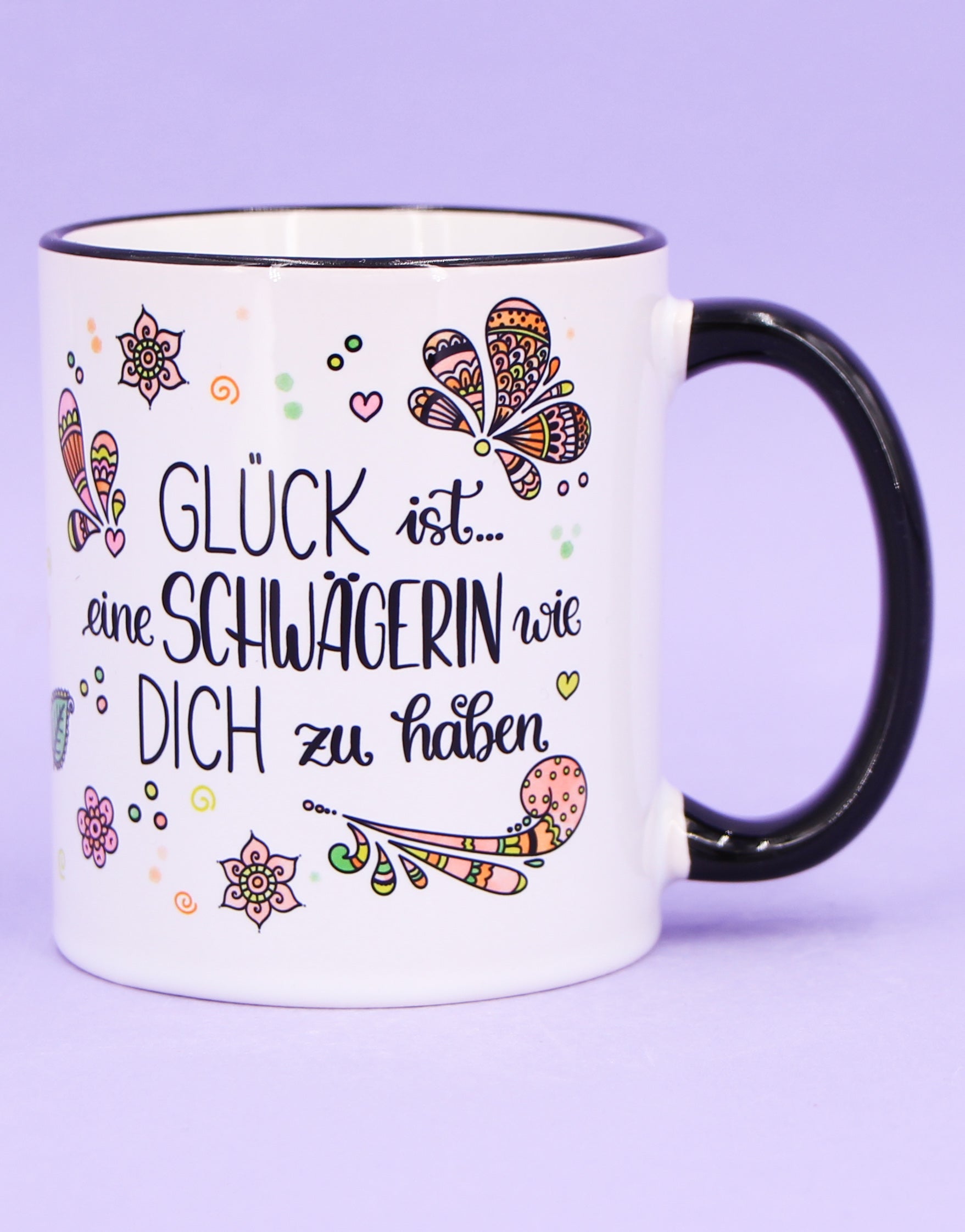 Tasse "Glück ist... Schwägerin"-RollinArt
