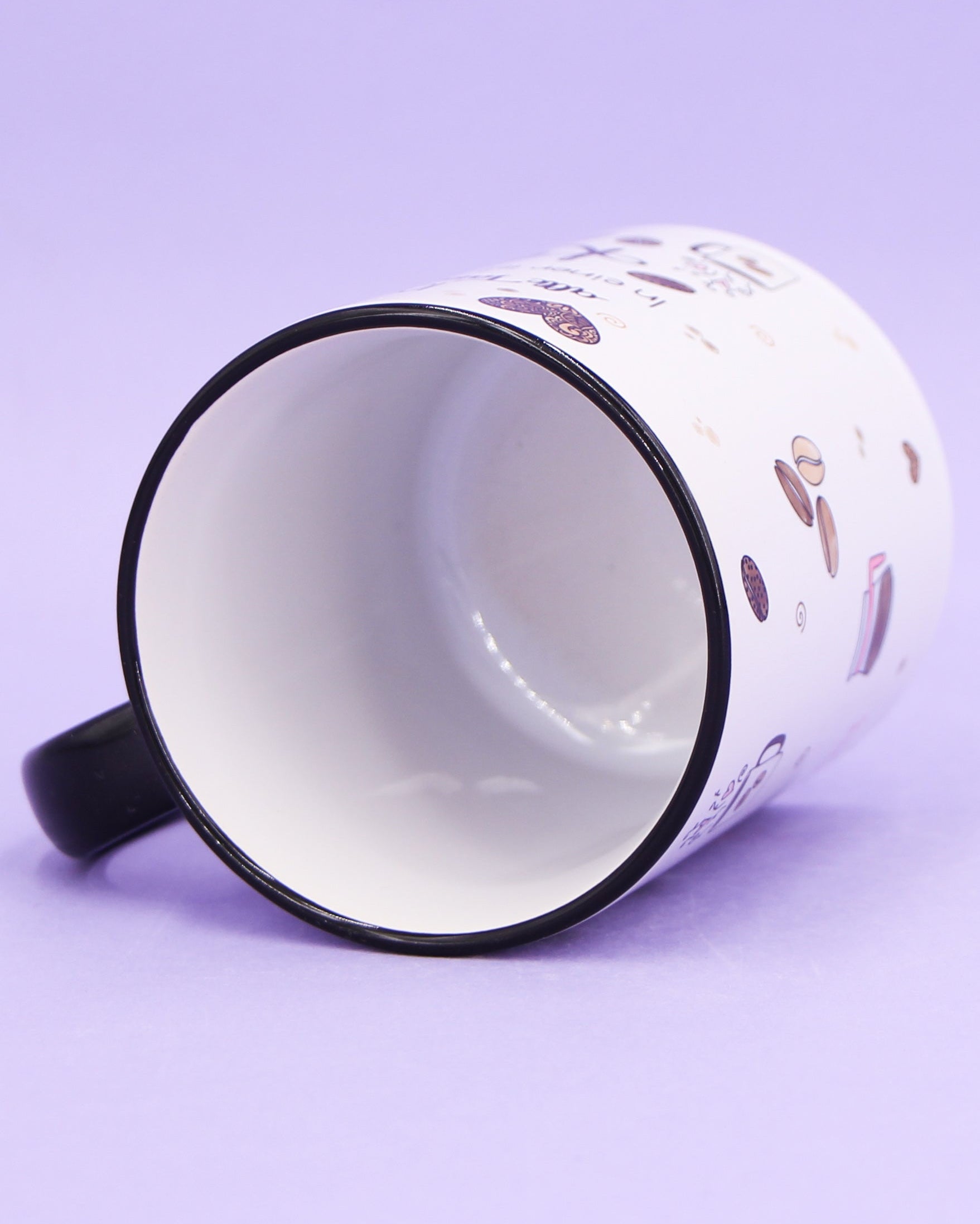 Tasse "In einer ist immer Kaffee"-RollinArt