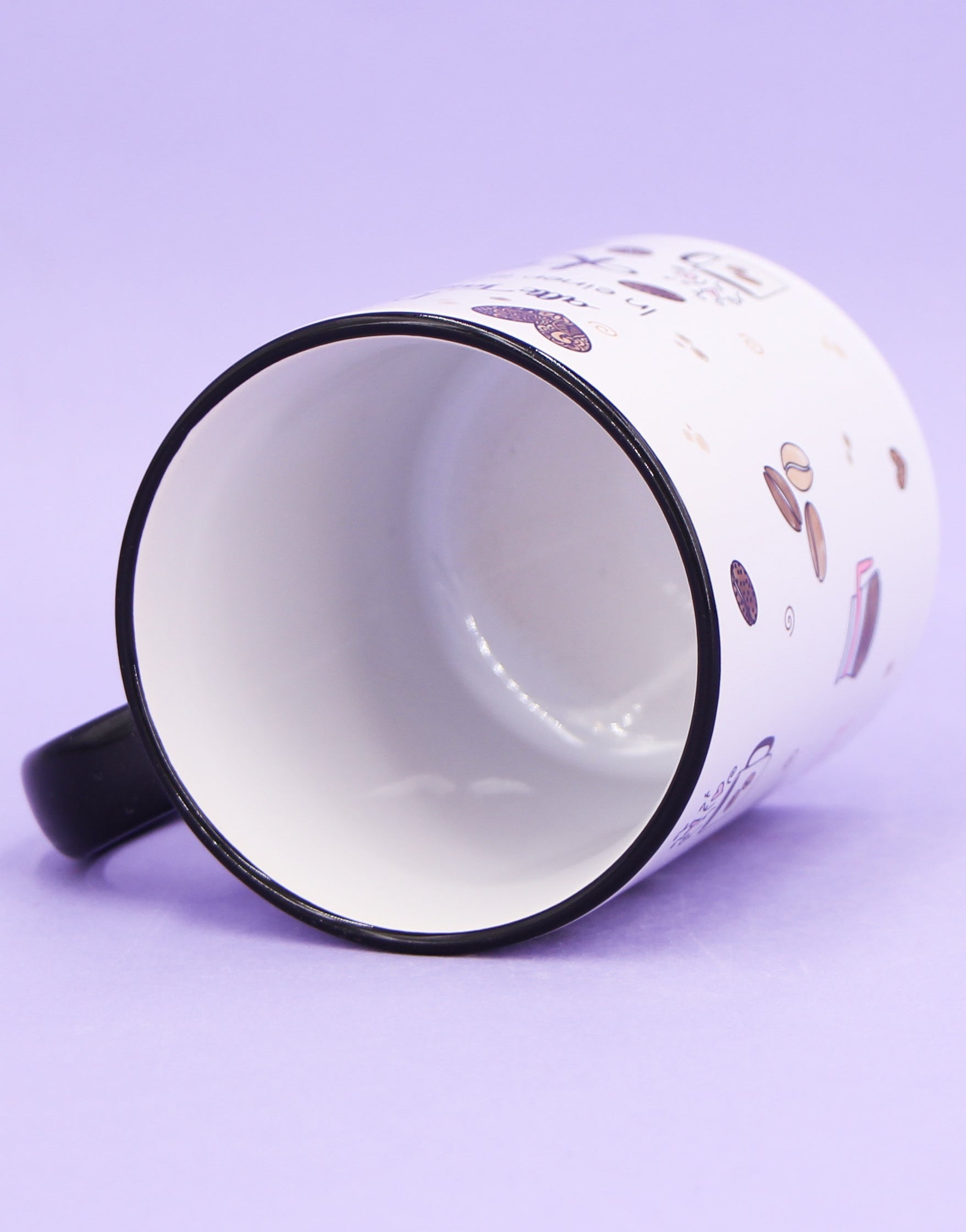 Tasse "In einer ist immer Kaffee"-RollinArt