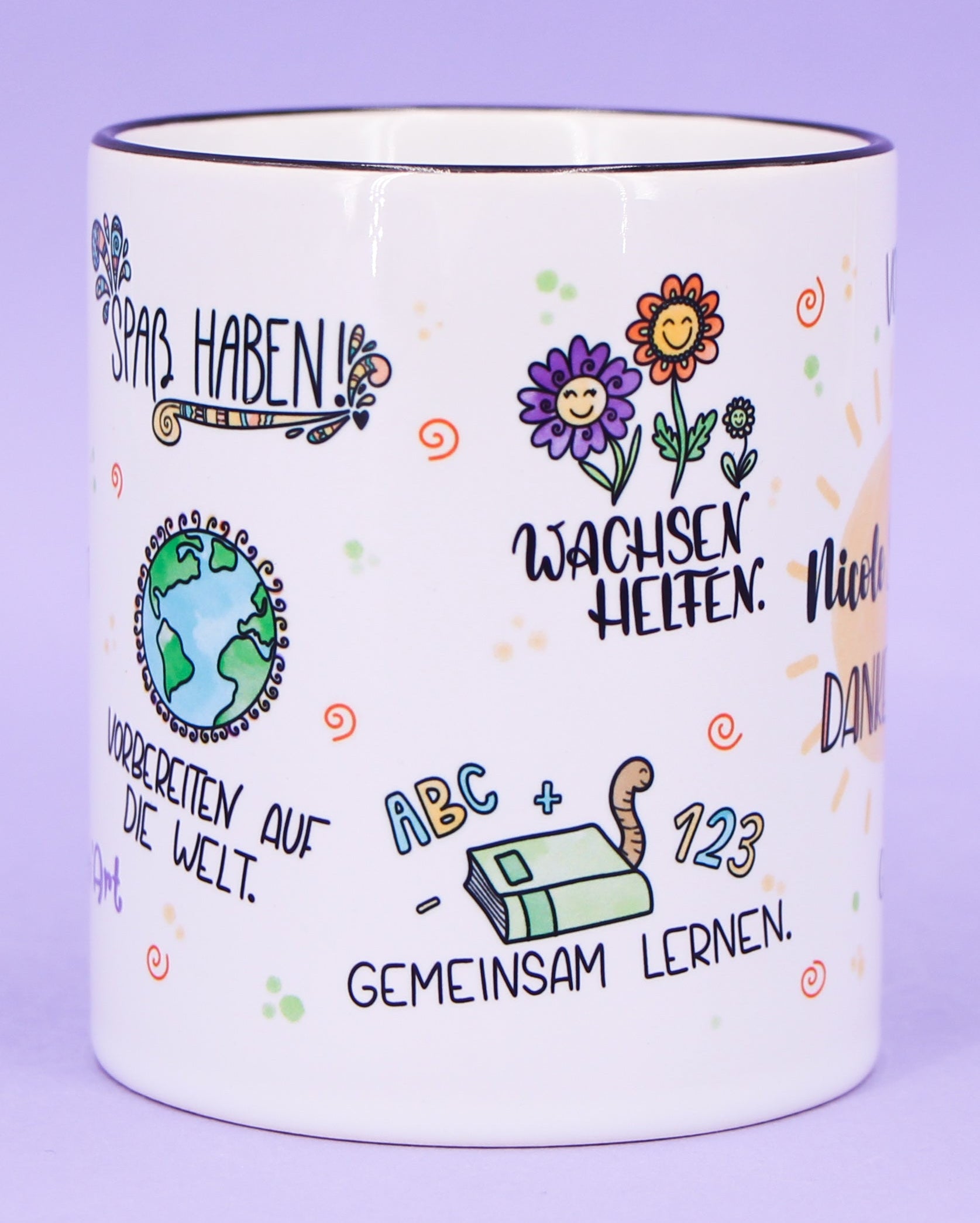 Tasse "Lehrer:in Danke für's..."-RollinArt