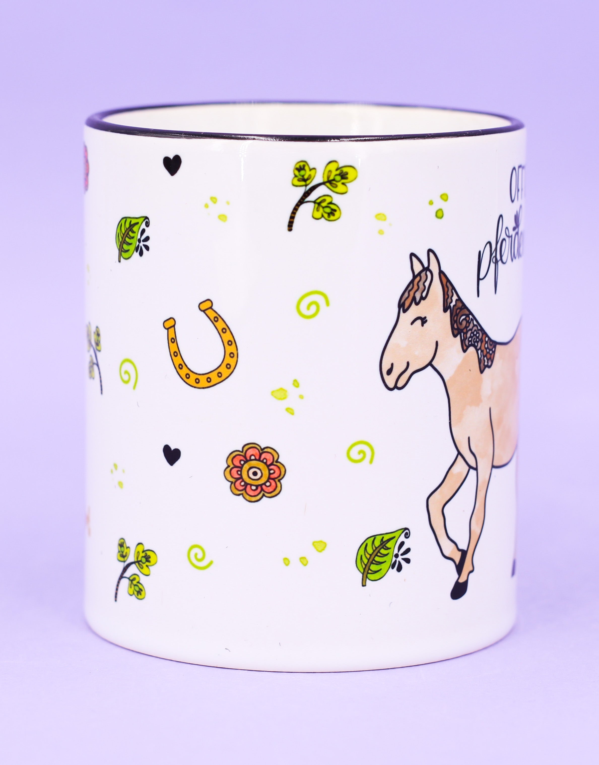 Tasse "Pferdenarrisch"-RollinArt