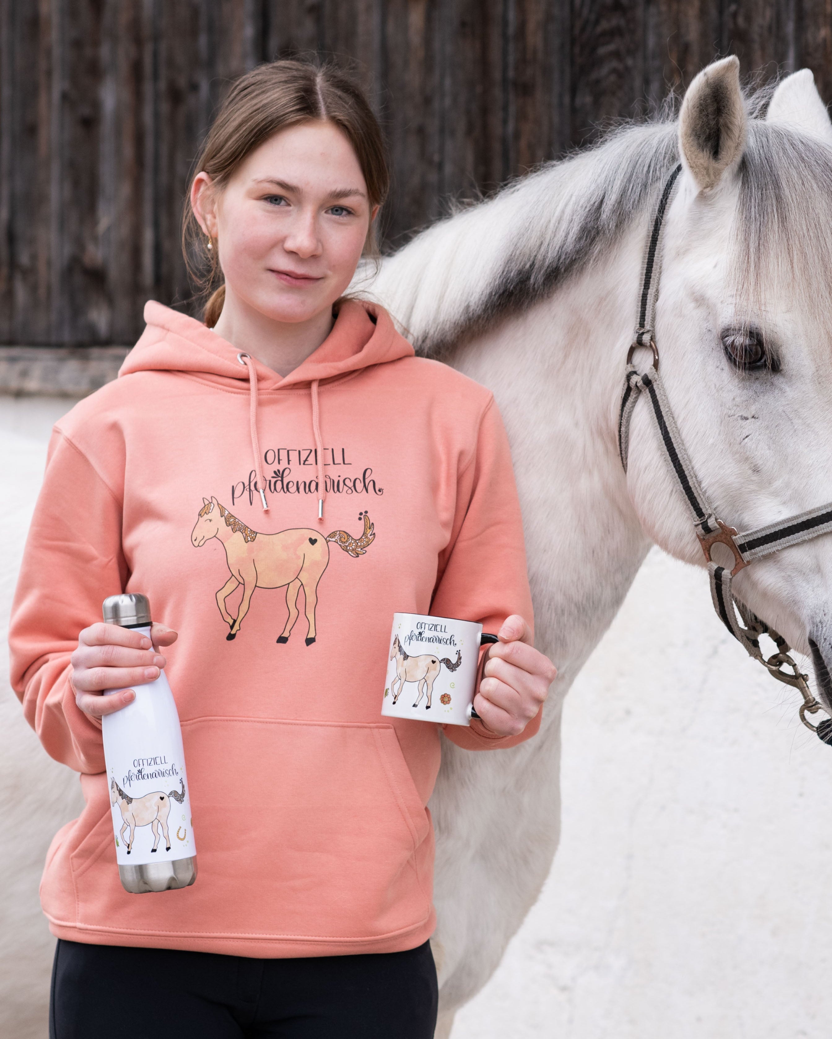 Tasse "Pferdenarrisch"-RollinArt