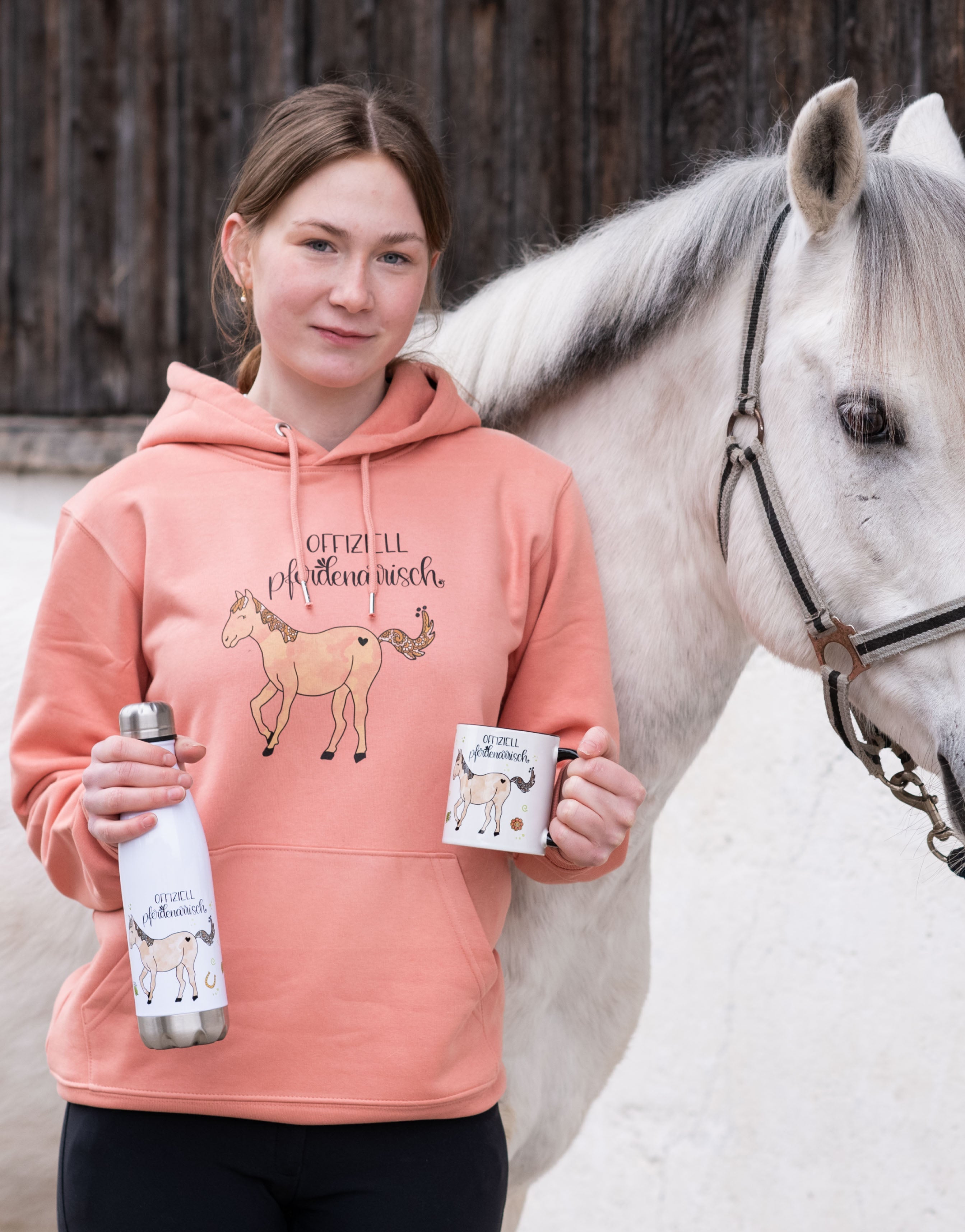 Tasse "Pferdenarrisch"-RollinArt