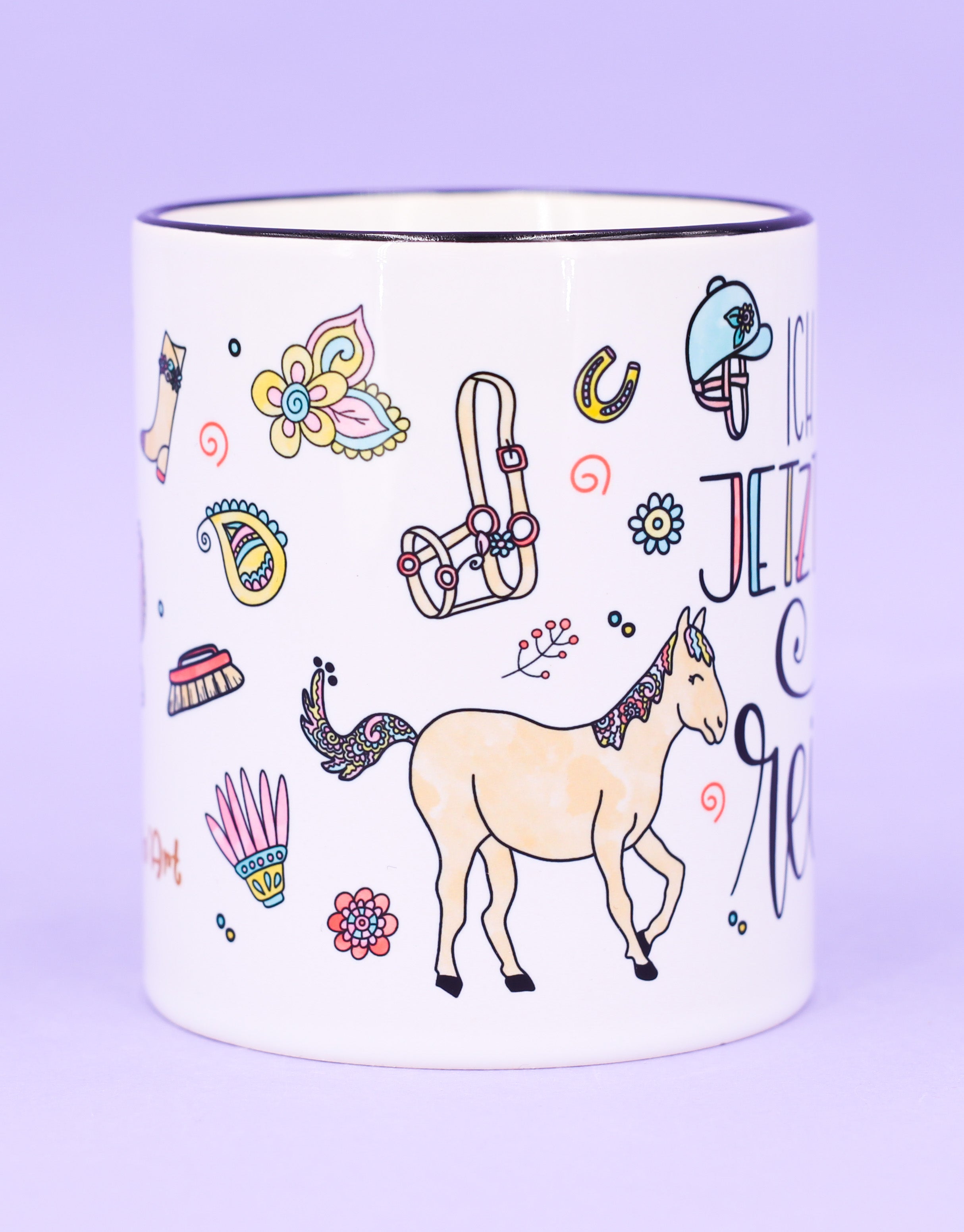 Tasse "Reiten"-RollinArt
