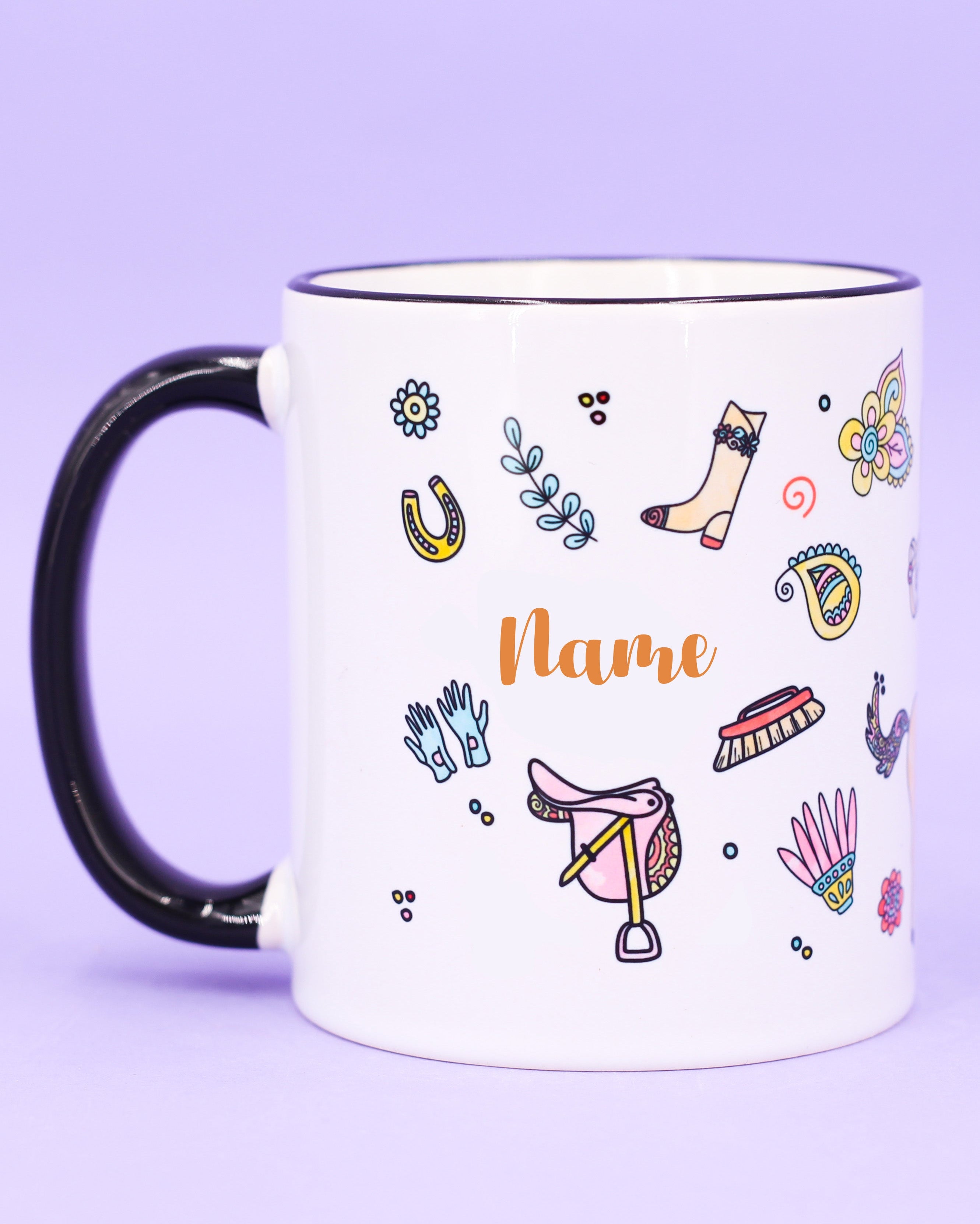 Tasse "Reiten"-RollinArt