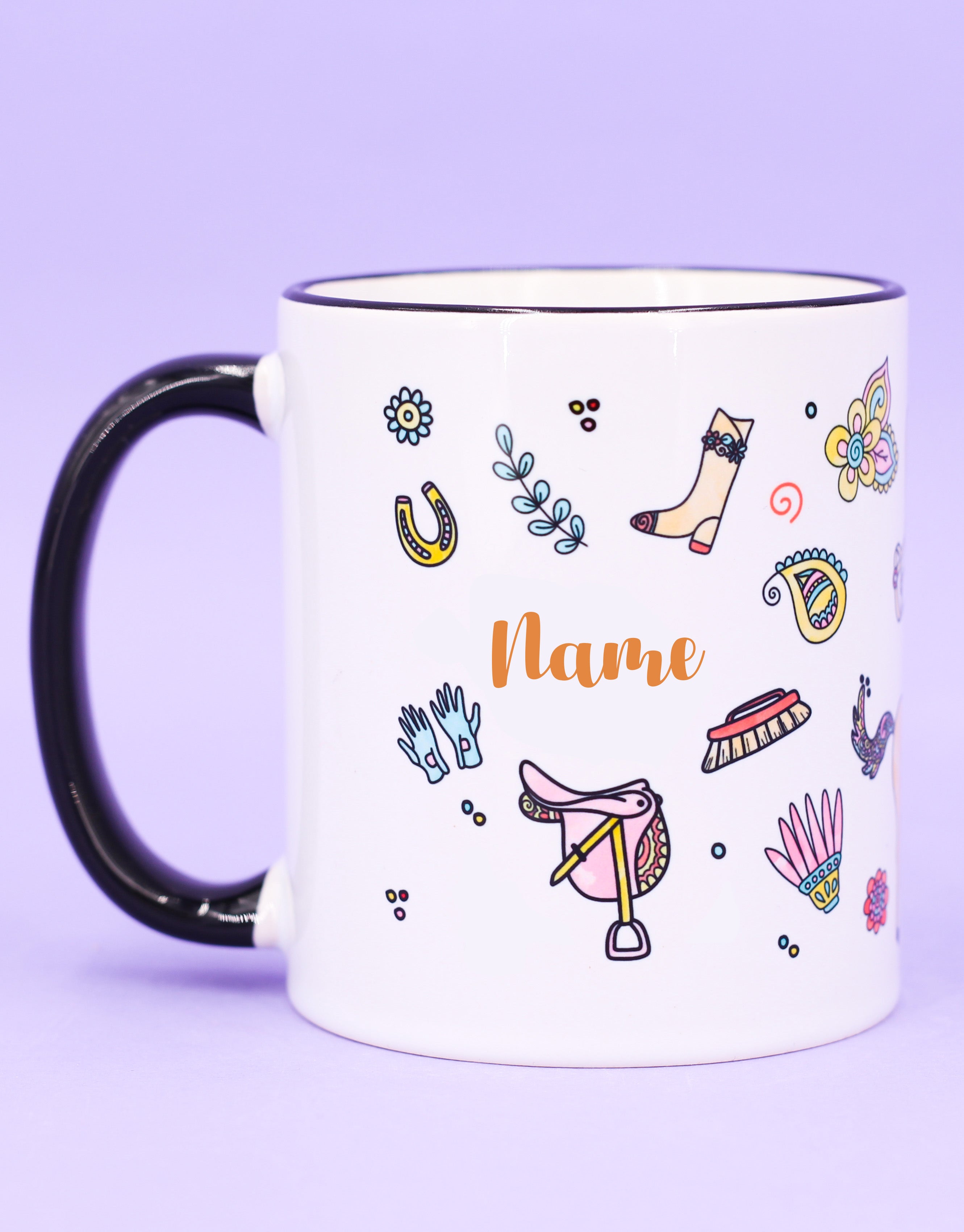 Tasse "Reiten"-RollinArt