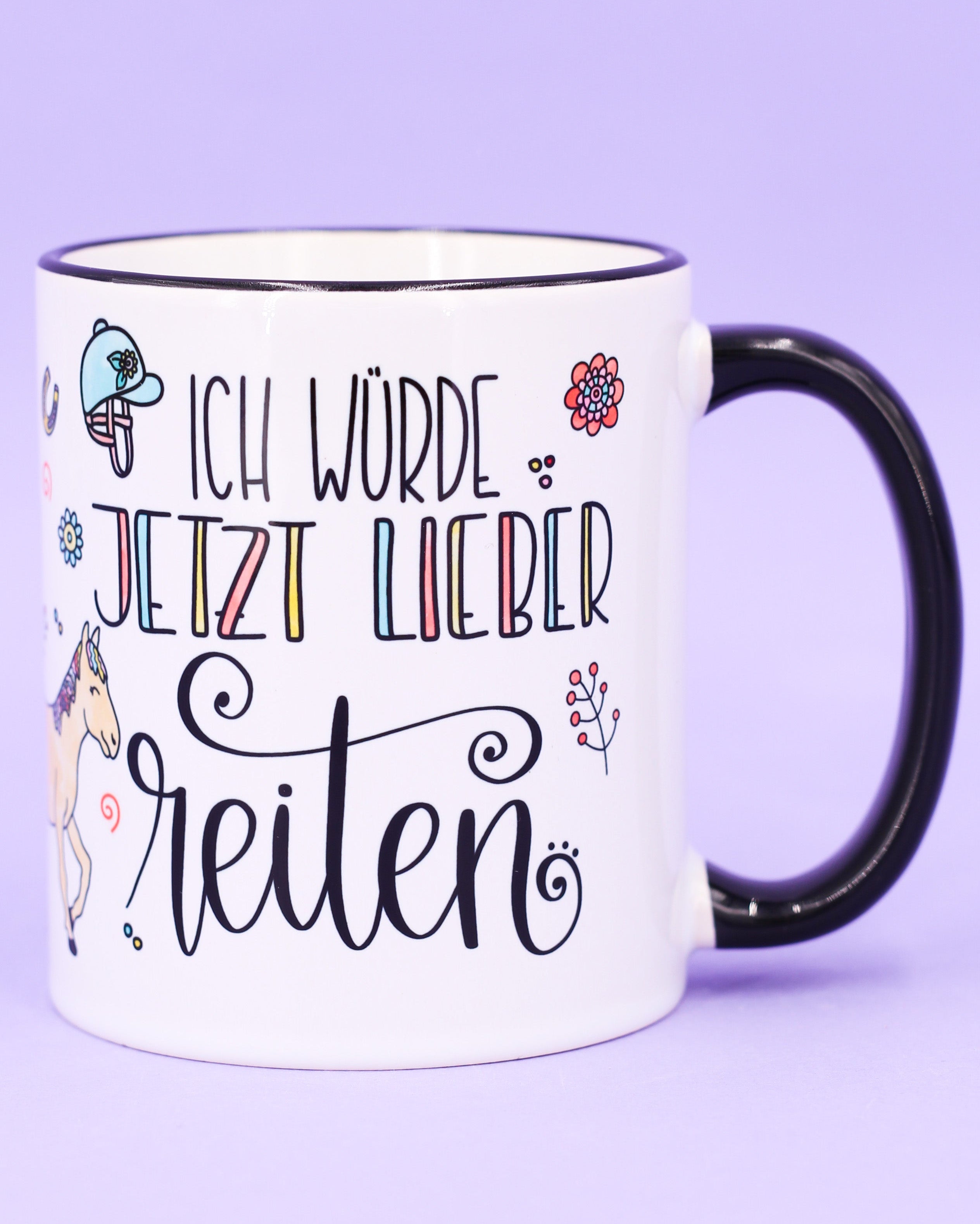 Tasse "Reiten"-RollinArt
