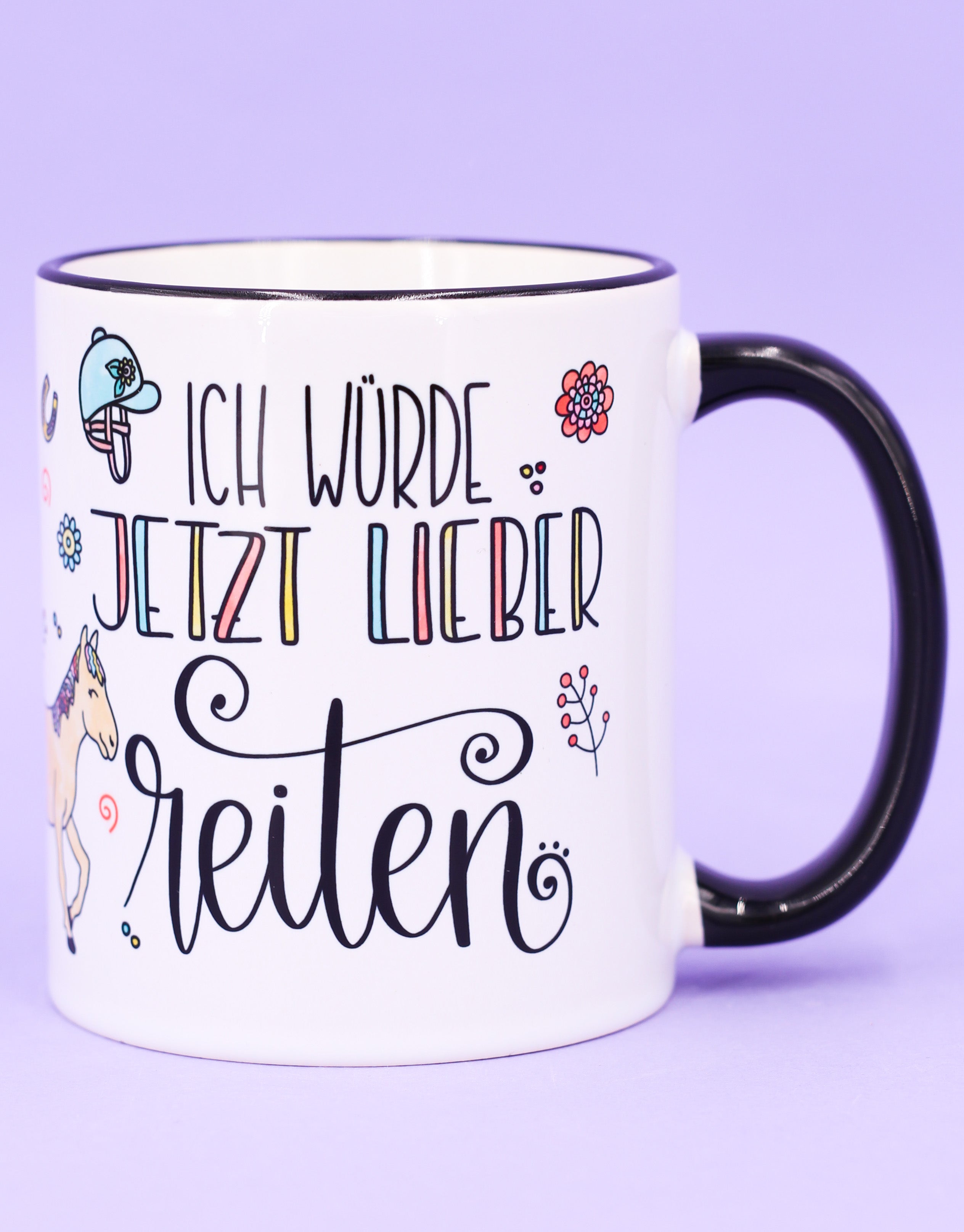 Tasse "Reiten"-RollinArt
