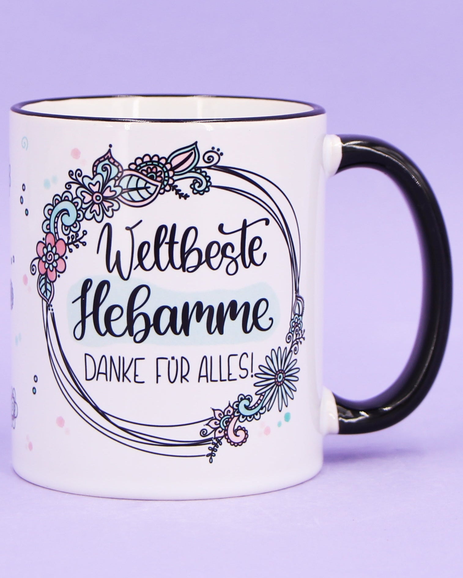Tasse "Weltbeste Hebamme"-RollinArt