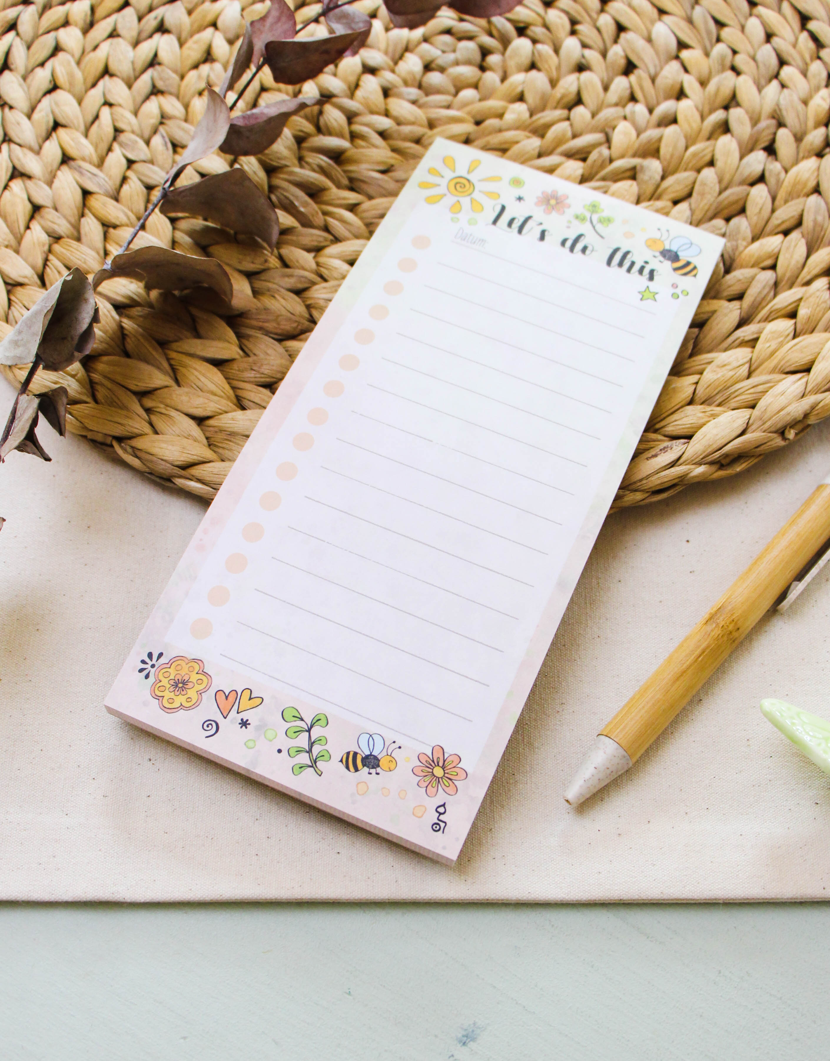 To-do Block "Let's do this"-RollinArt