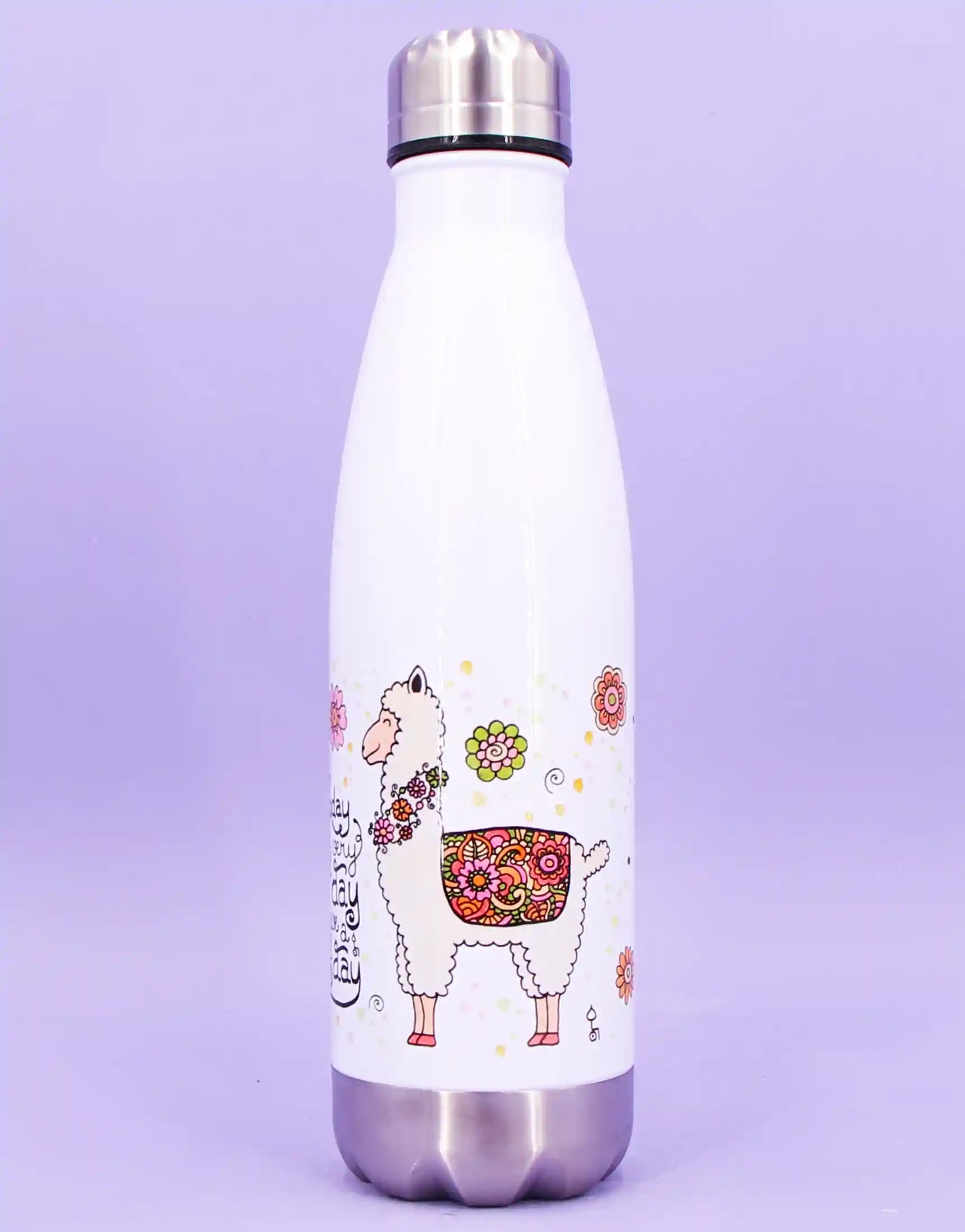 Trinkflasche "Alpaka"-RollinArt