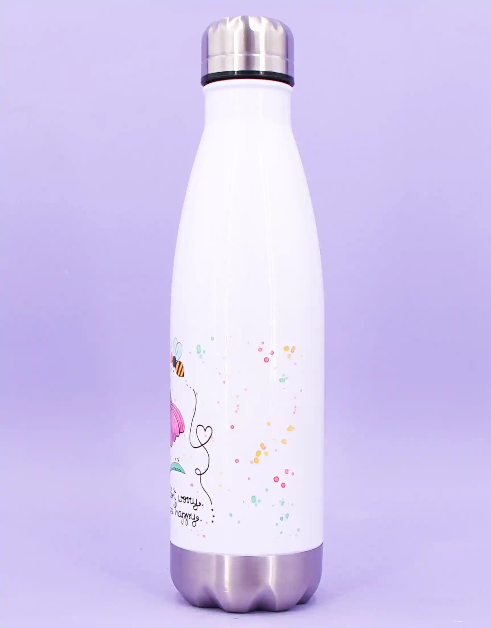 Trinkflasche "Bee Happy"-RollinArt