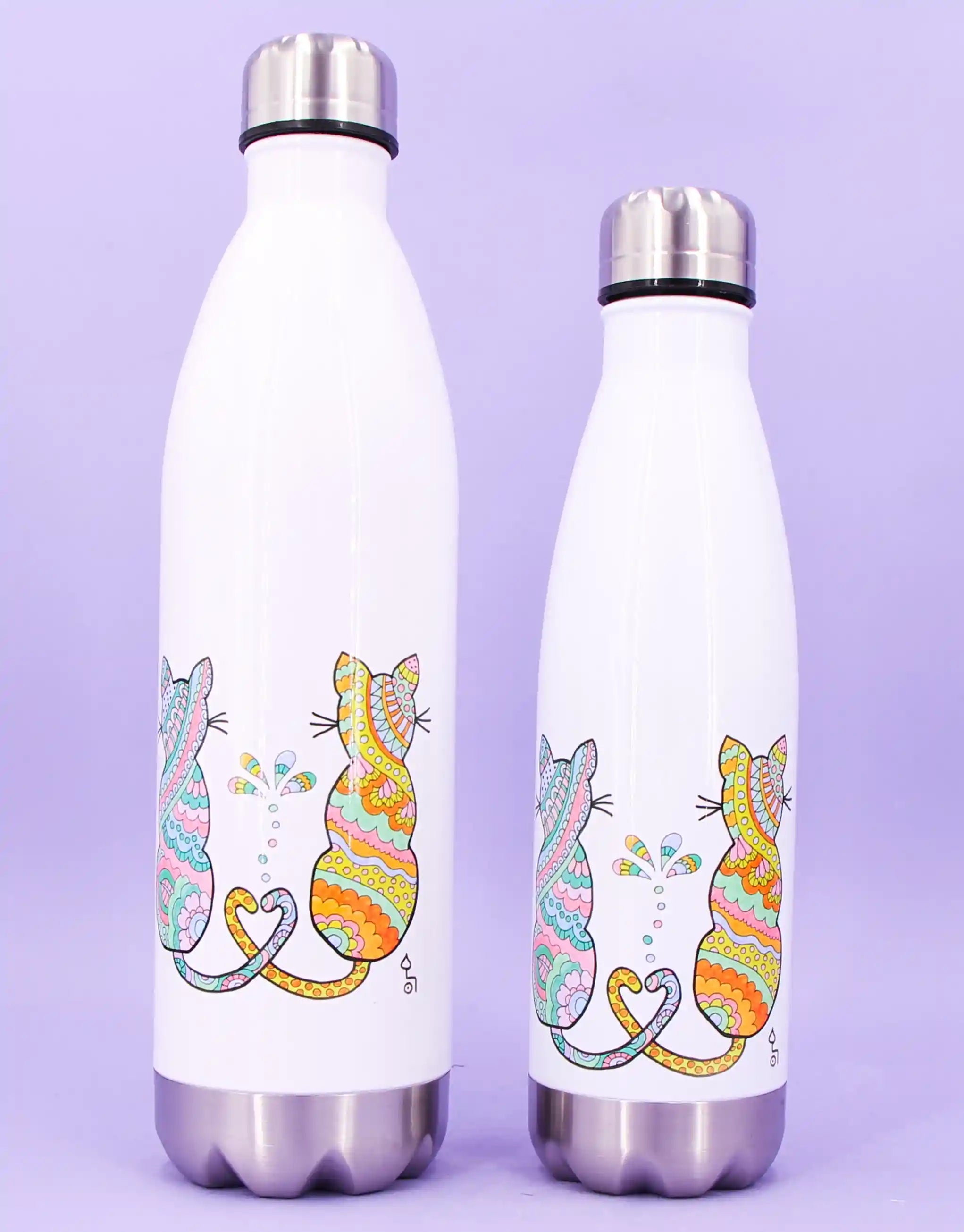 Trinkflasche "Catlove"-RollinArt