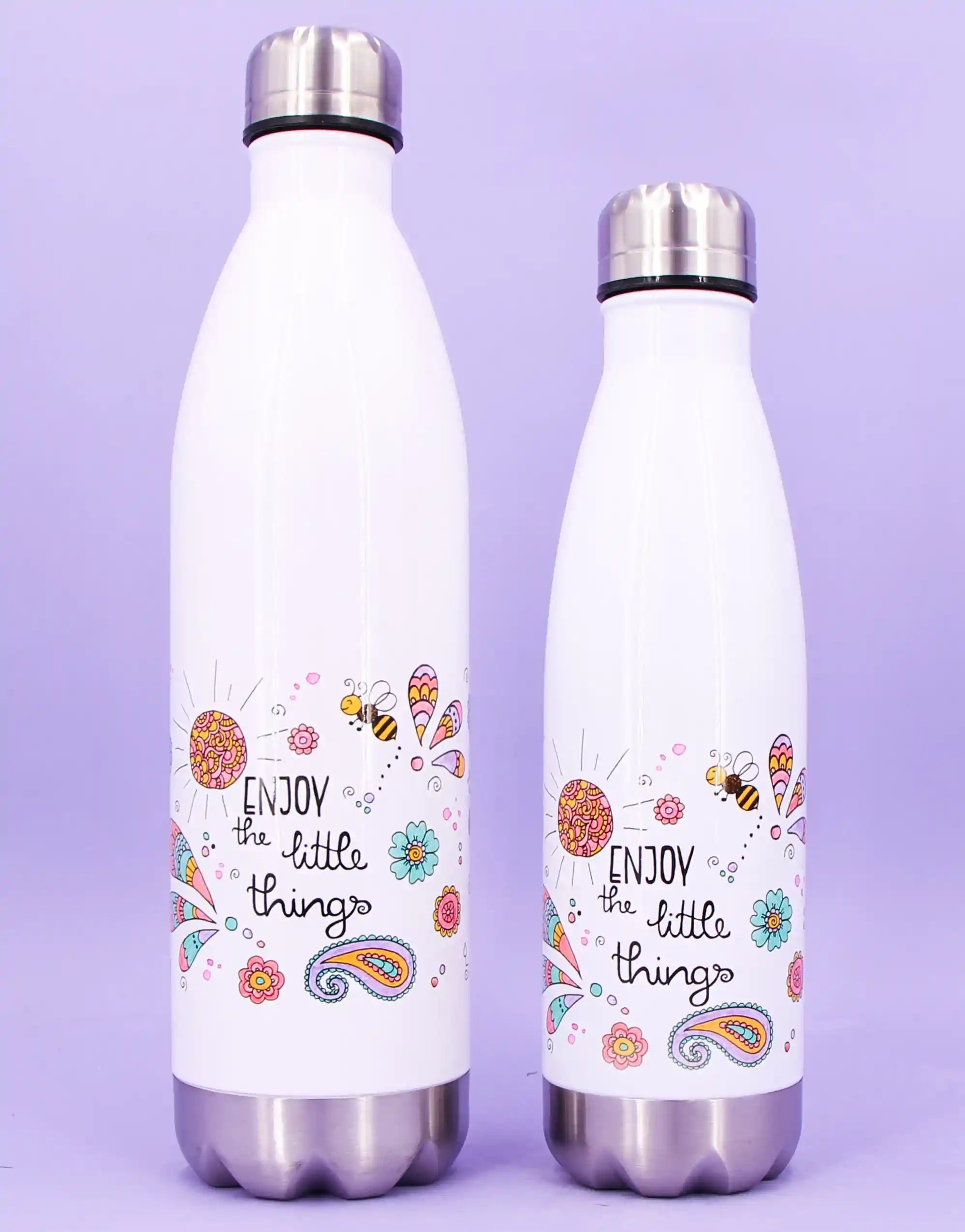 Trinkflasche "Enjoy the little things"-RollinArt