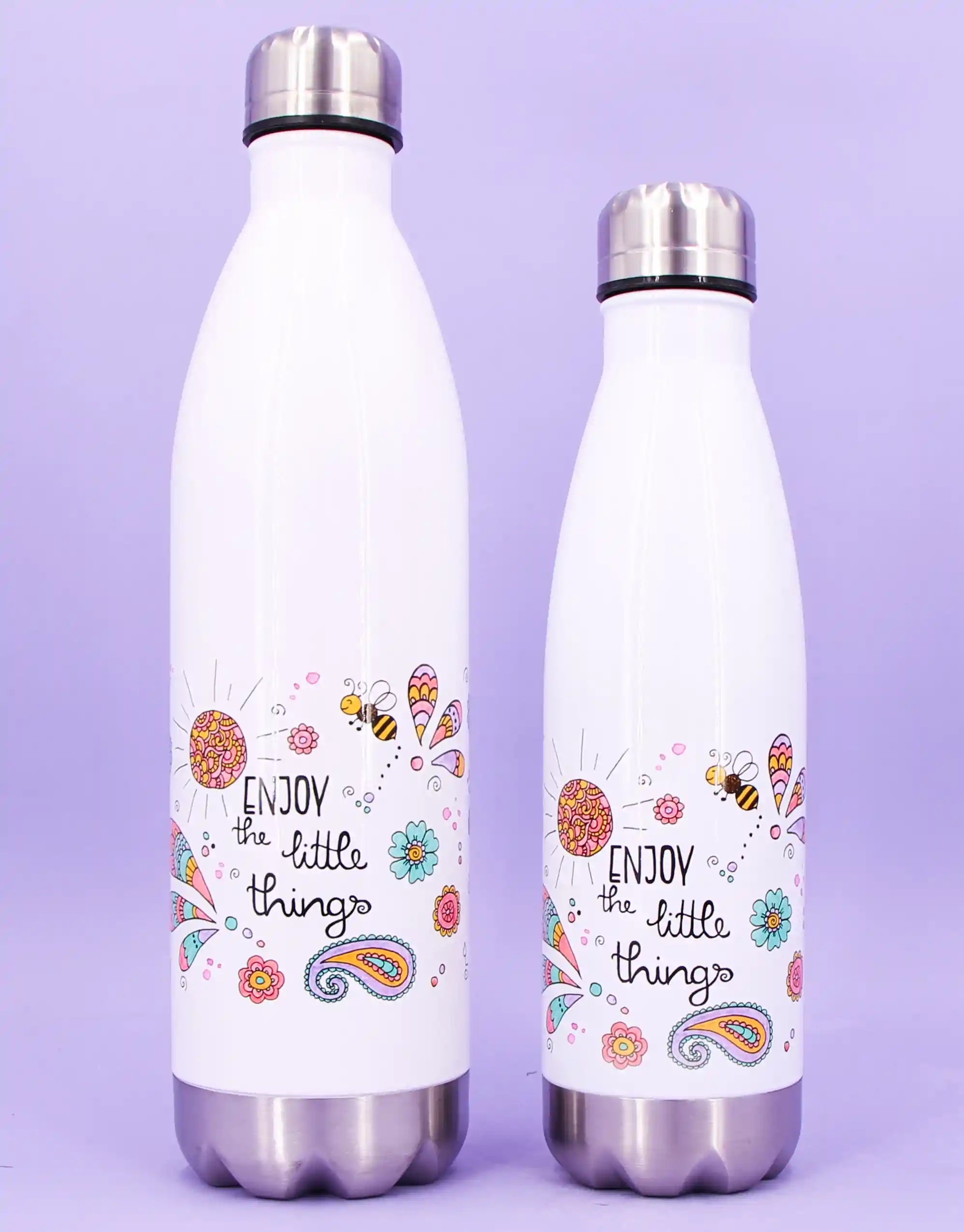 Trinkflasche "Enjoy the little things"-RollinArt