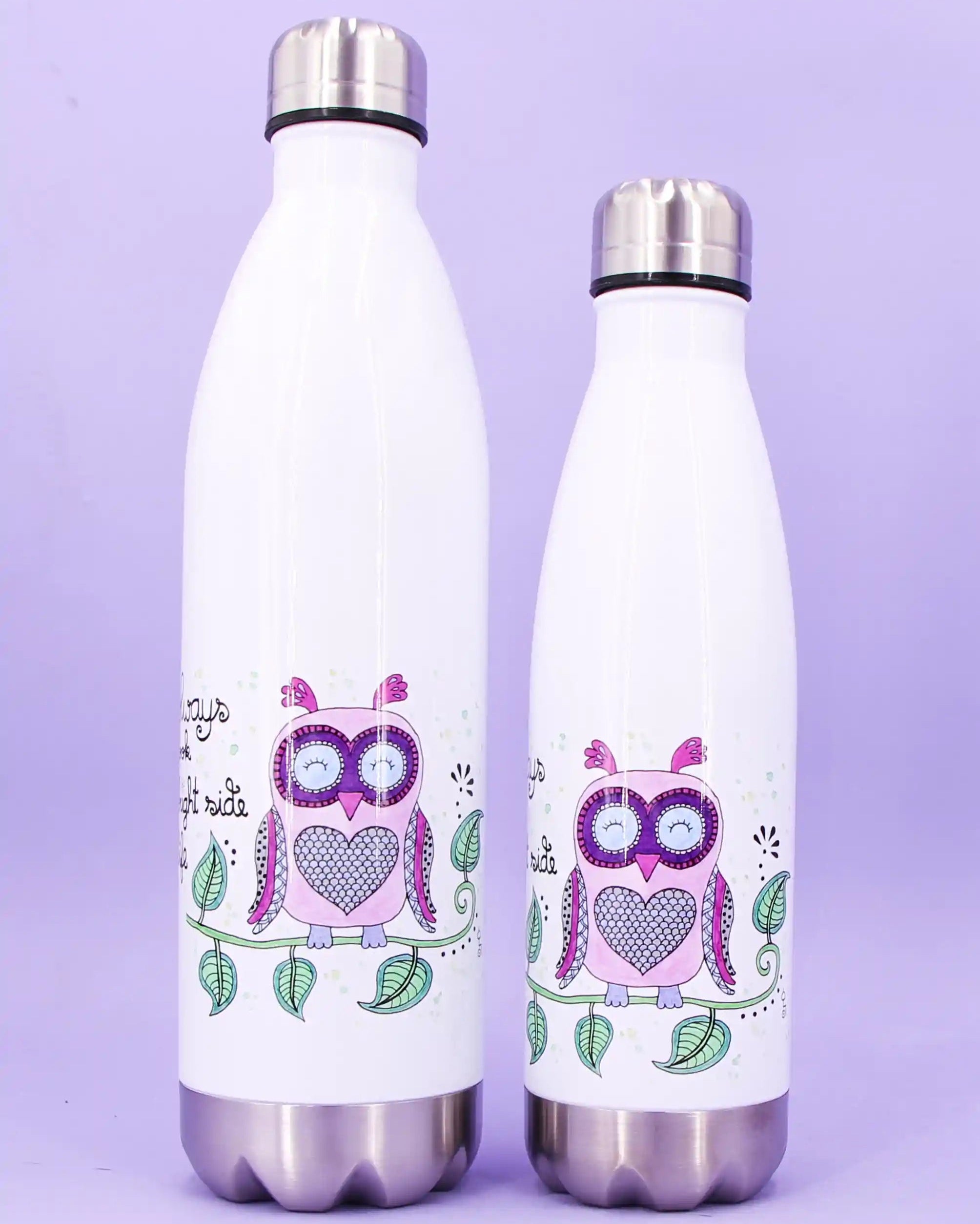 Trinkflasche "Eule"-RollinArt