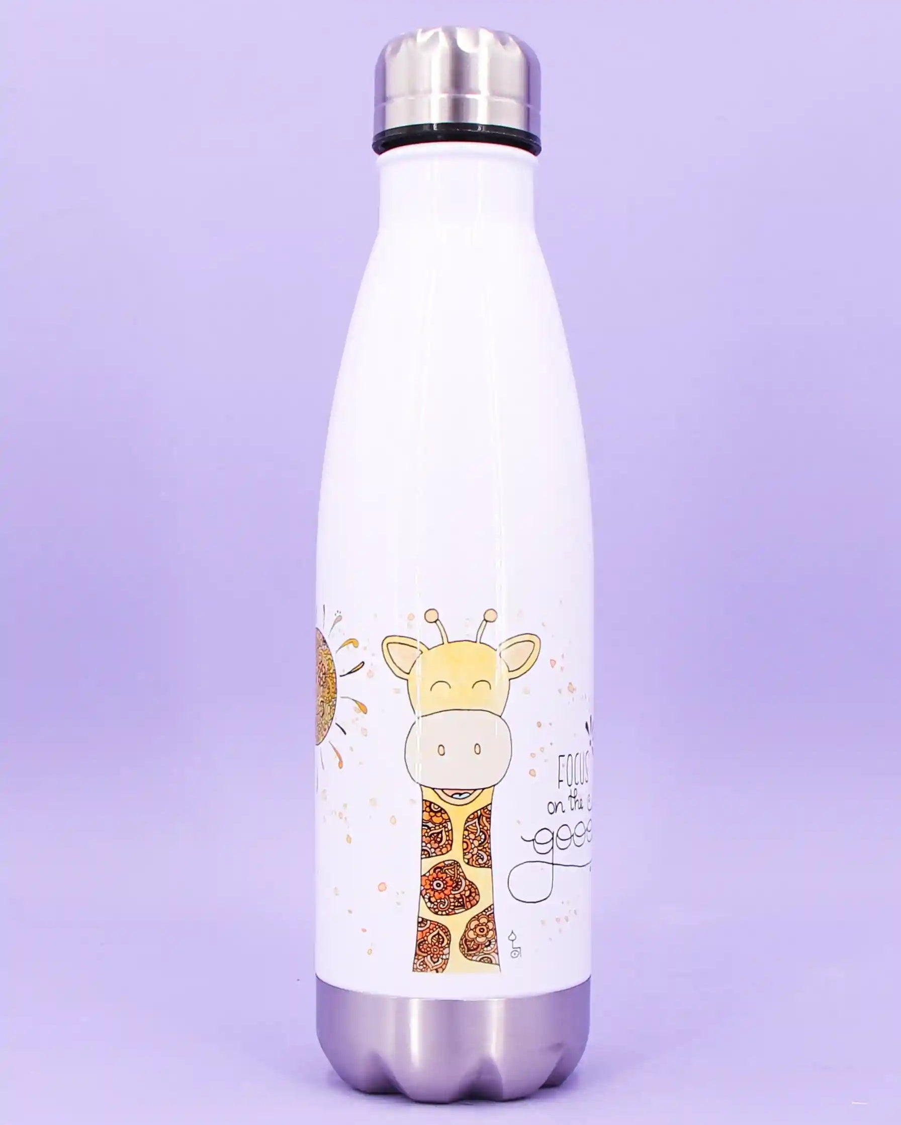 Trinkflasche "Giraffe"-RollinArt