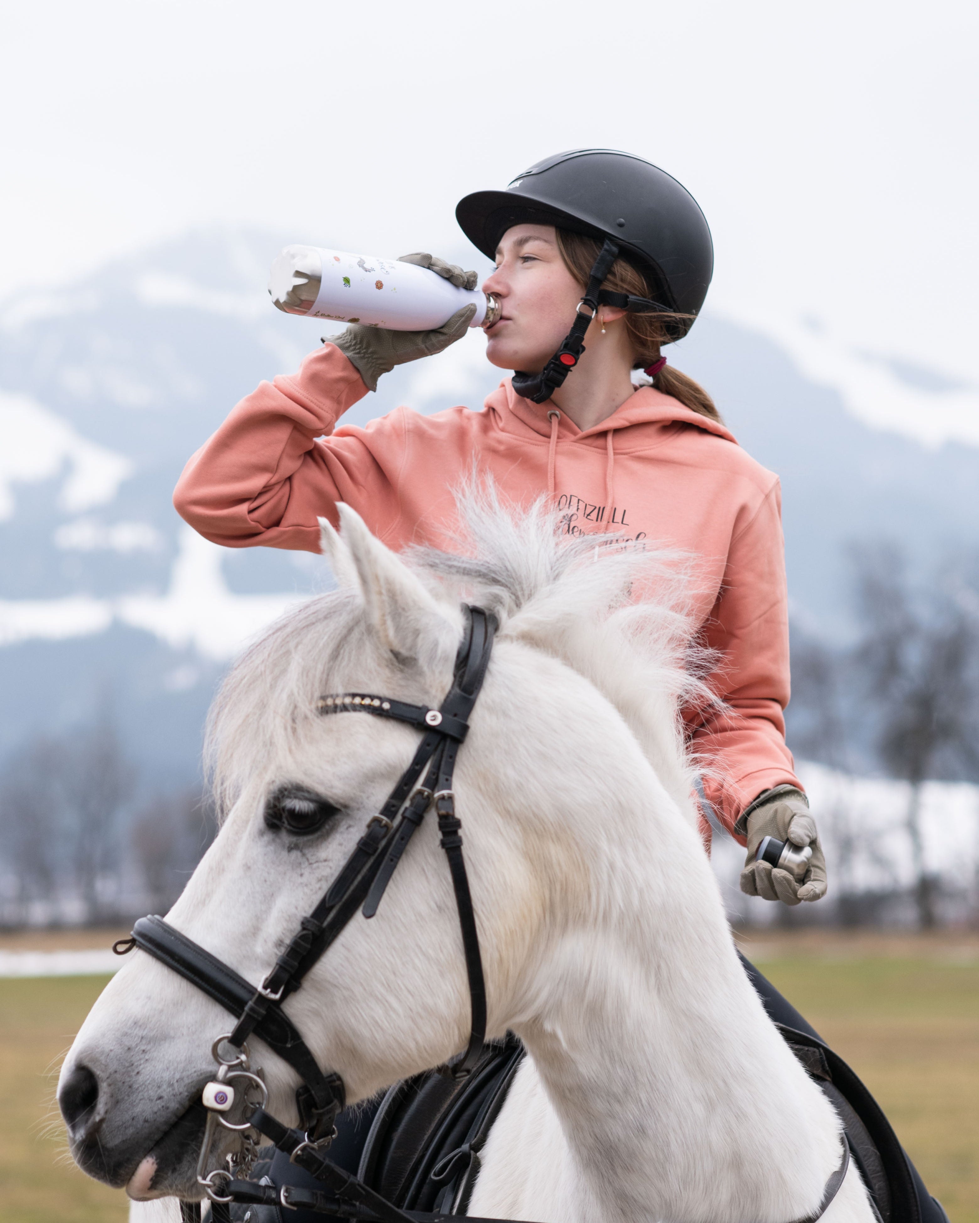 Trinkflasche "Life is better with horses"-RollinArt