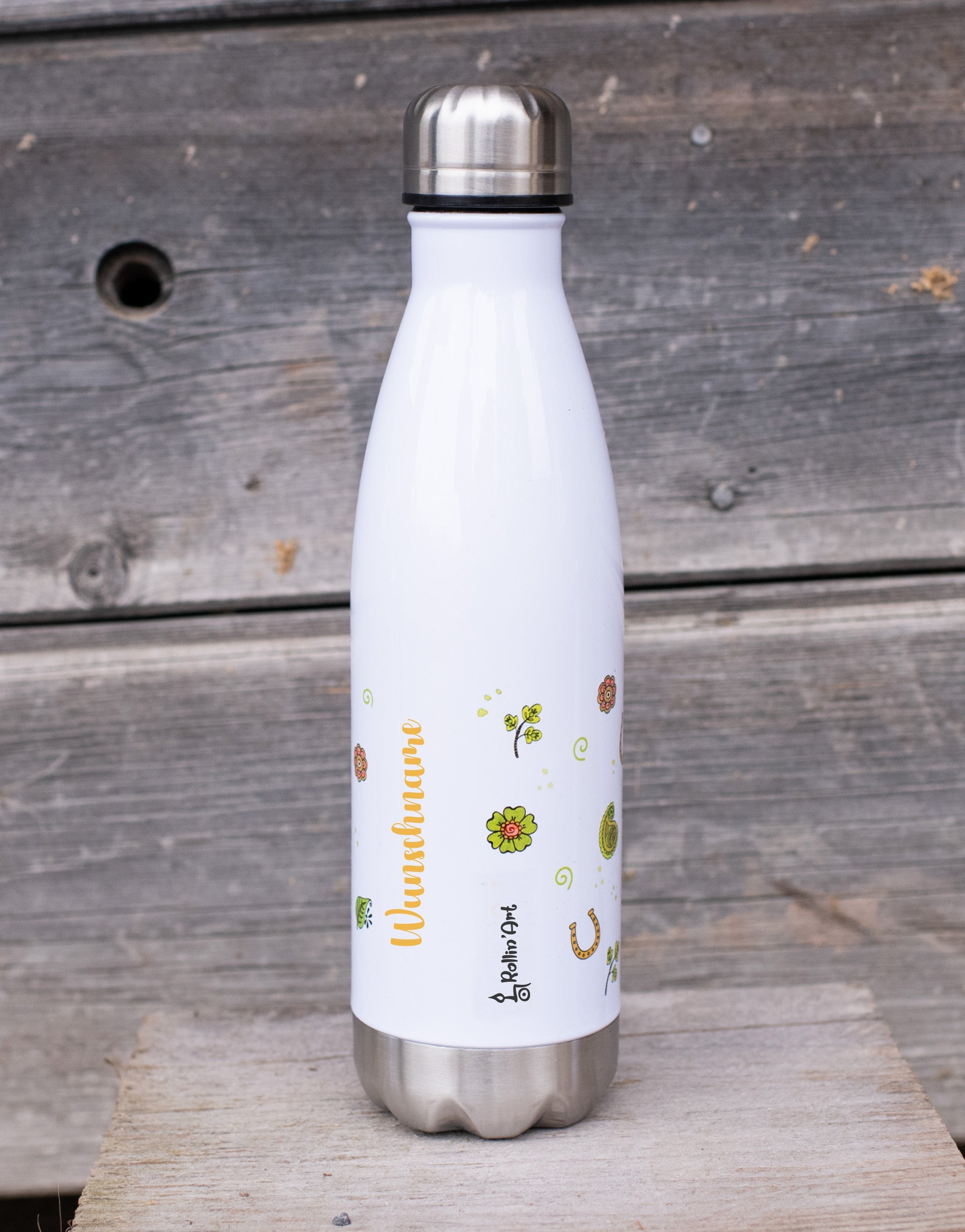 Trinkflasche "Life is better with horses"-RollinArt