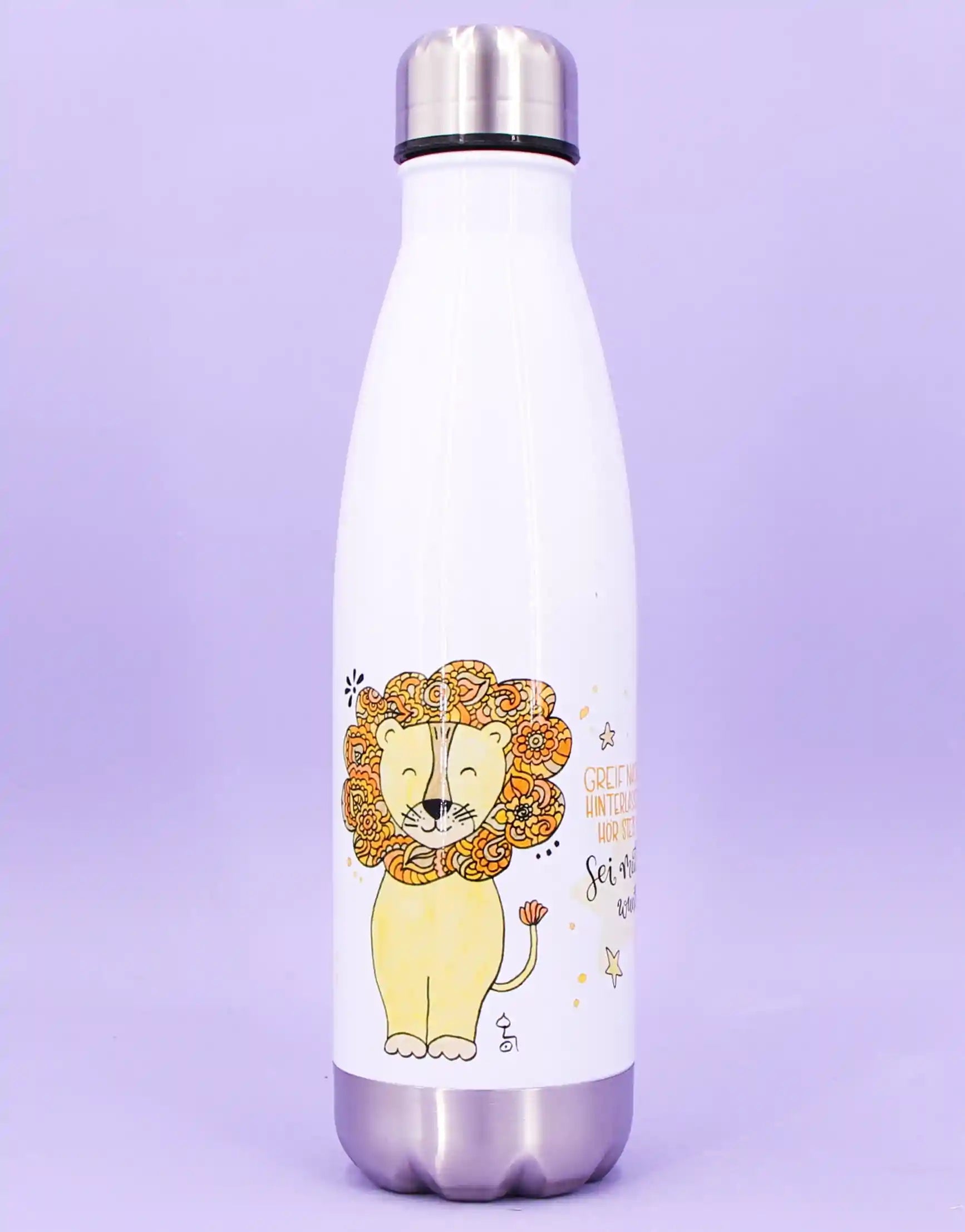 Trinkflasche "Löwe"-RollinArt