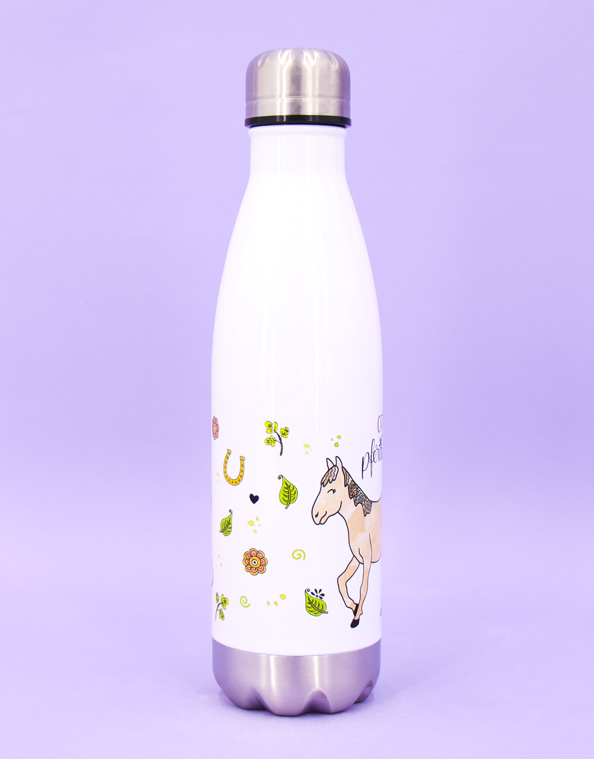 Trinkflasche "Pferdenarrisch"-RollinArt