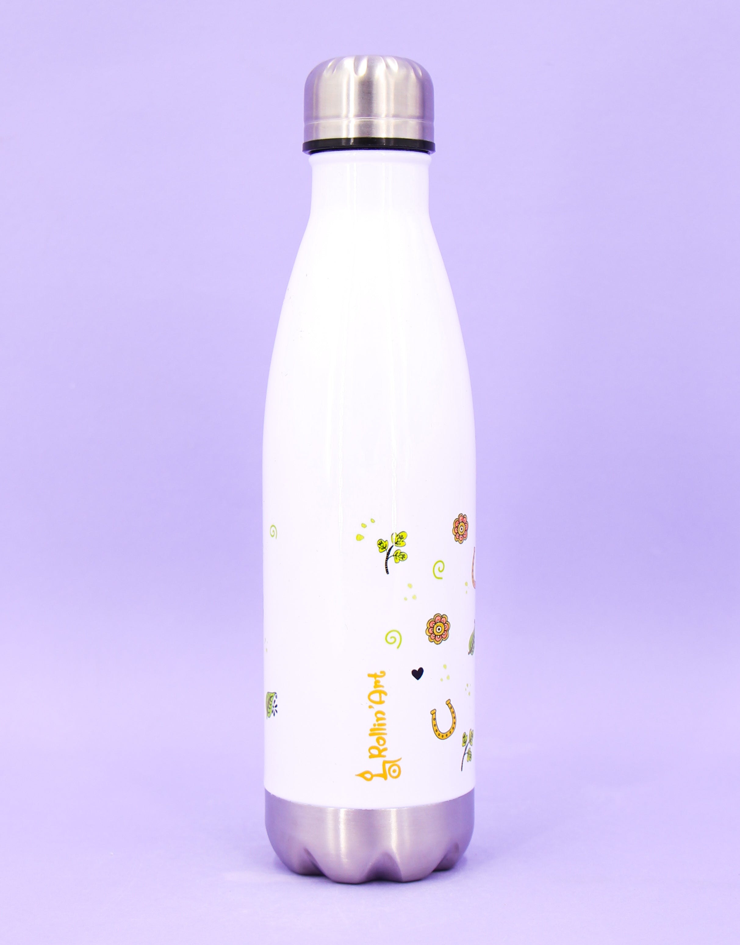 Trinkflasche "Pferdenarrisch"-RollinArt