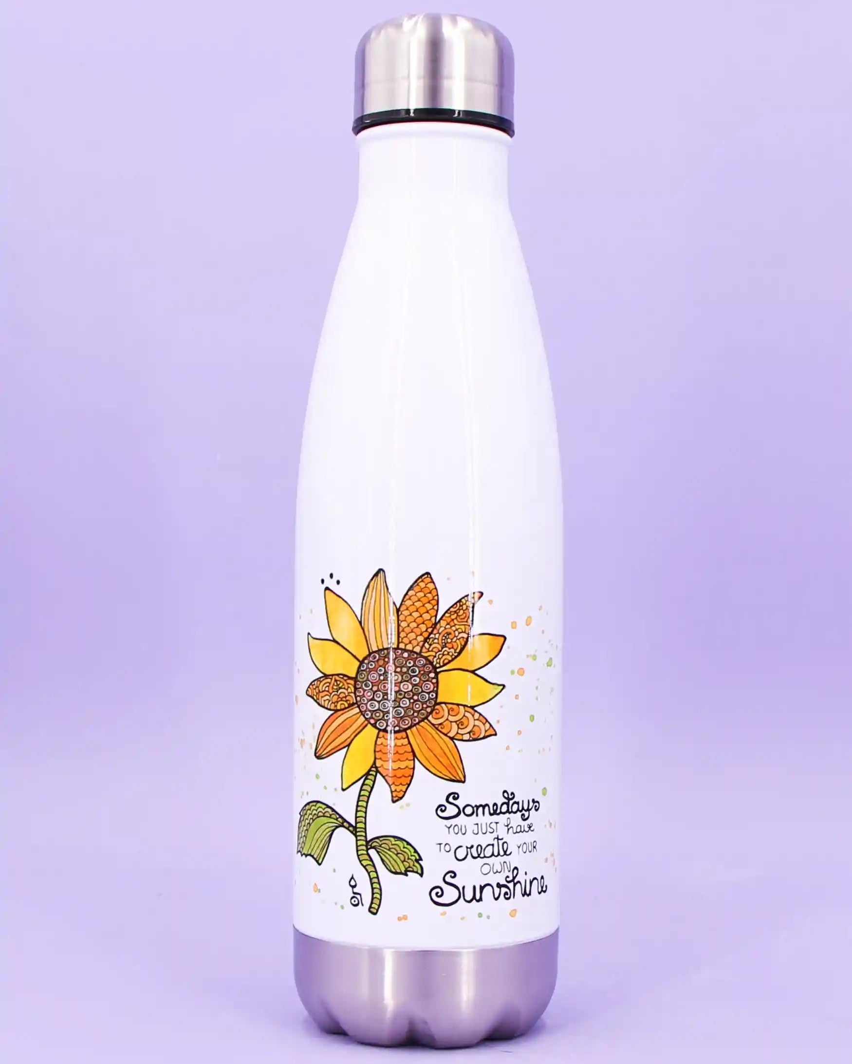 Trinkflasche "Sonnenblume"-RollinArt