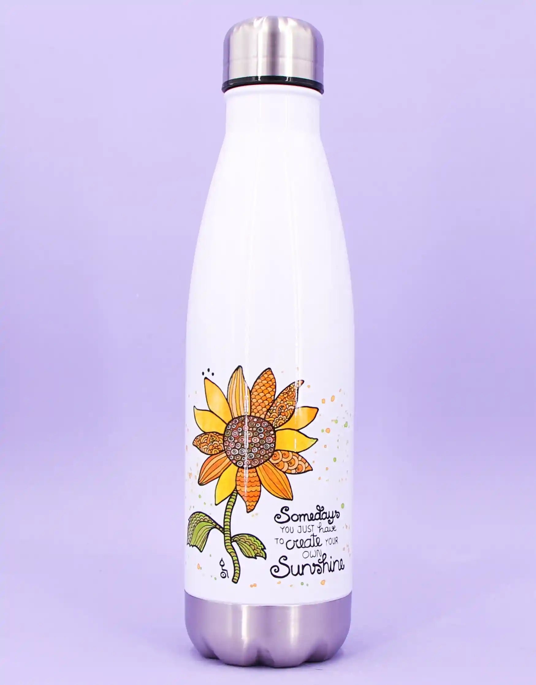 Trinkflasche "Sonnenblume"-RollinArt