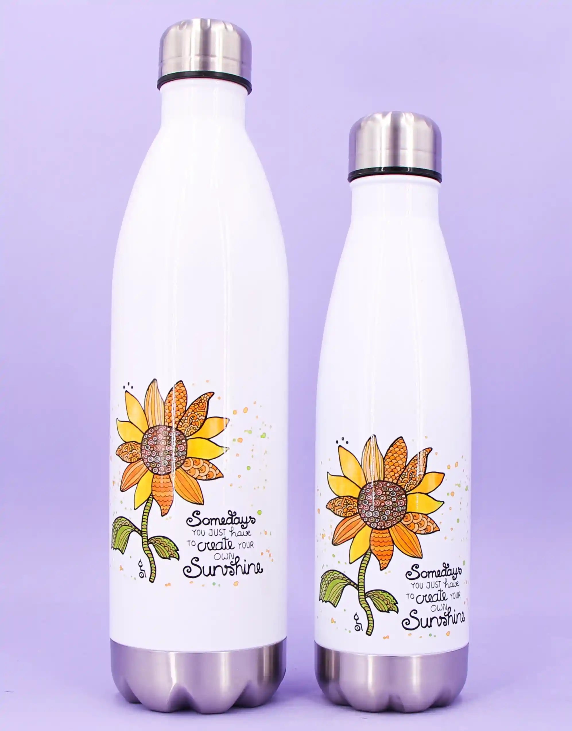 Trinkflasche "Sonnenblume"-RollinArt