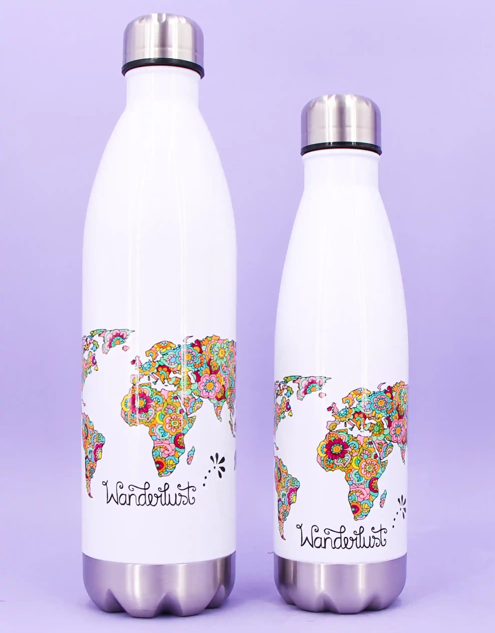 Trinkflasche "Wanderlust"-RollinArt