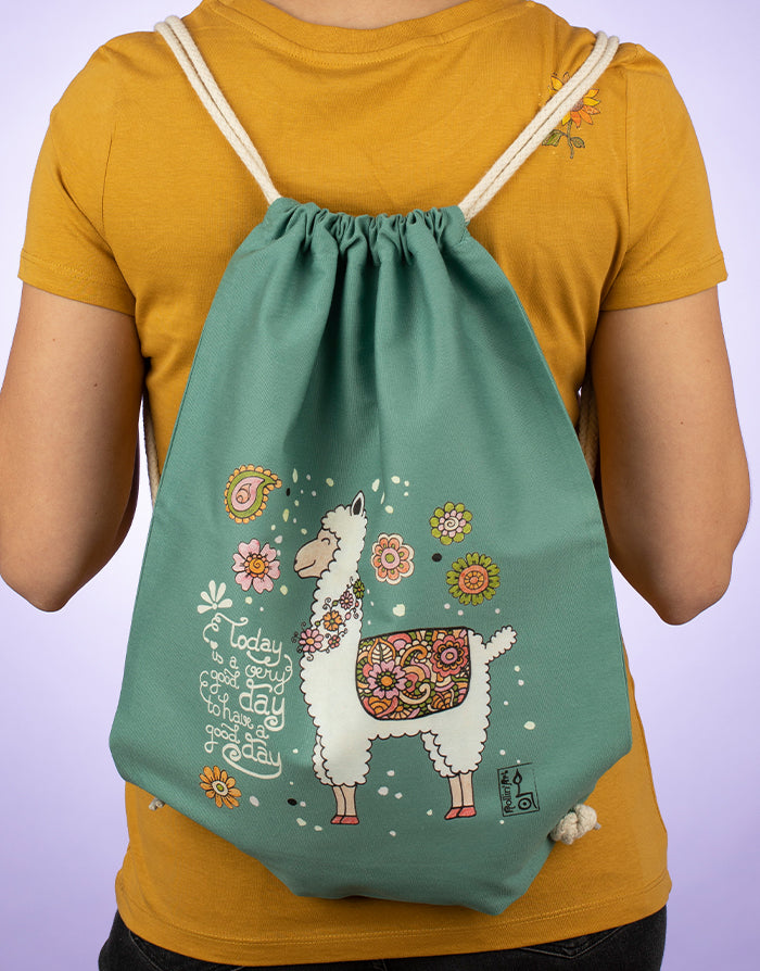 Turnbeutel "Alpaka"-RollinArt
