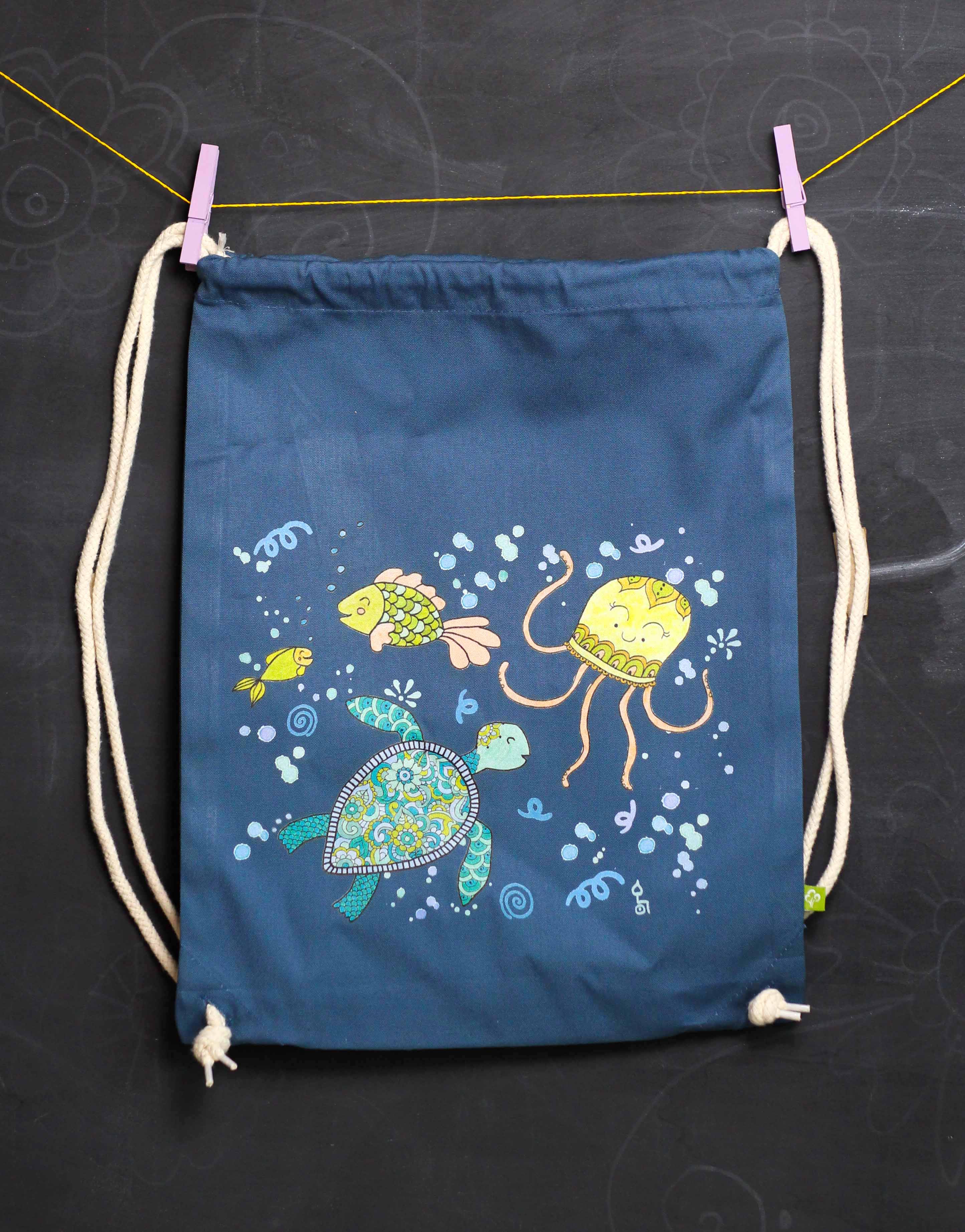 Turnbeutel "Unter dem Meer"-RollinArt