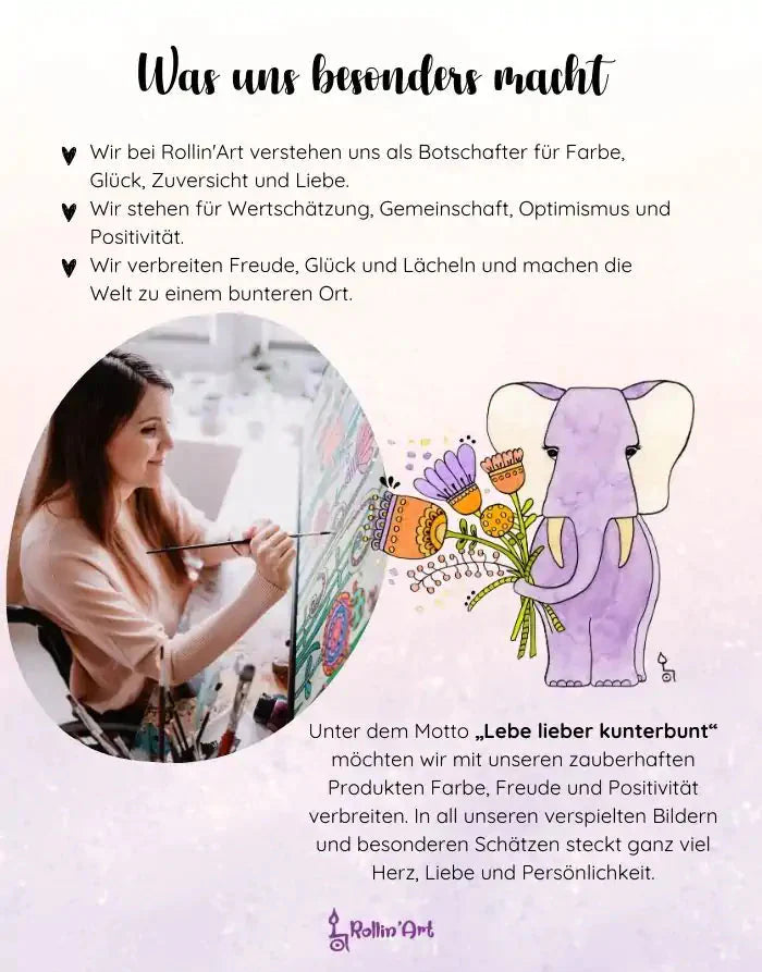 Vase "Die kleinen Dinge"-RollinArt