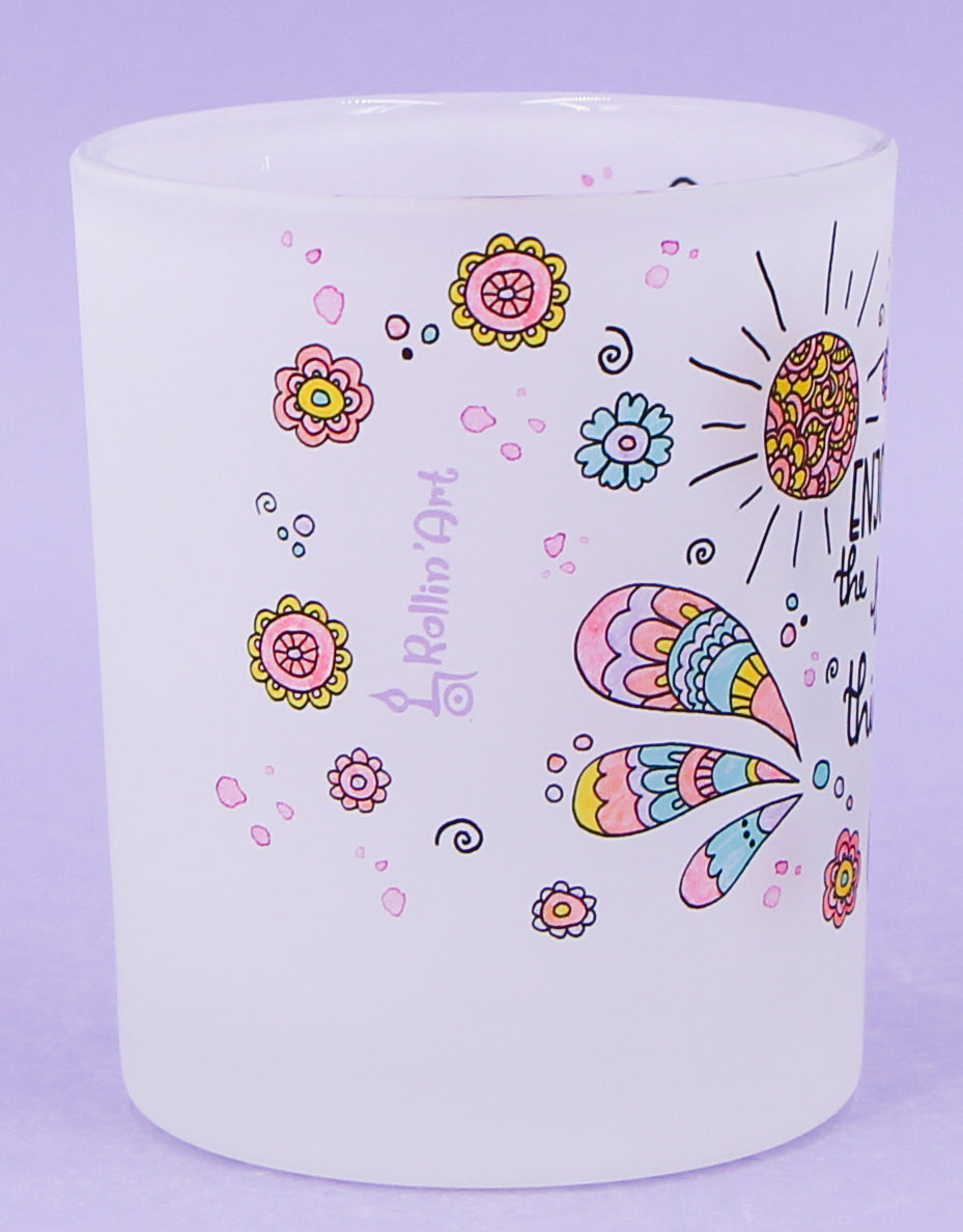 Windlicht "Enjoy the little things"-RollinArt