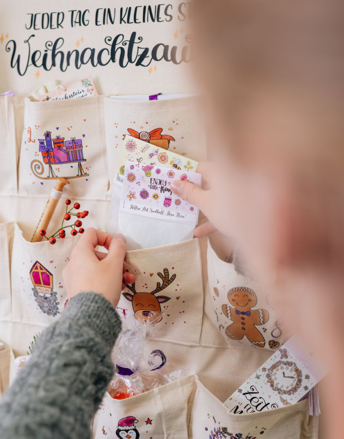 Adventskalender zum Befüllen