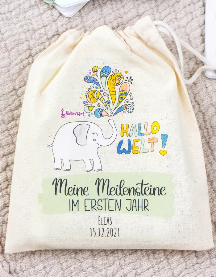 Baby Meilensteinkarten