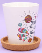 Blumentopf "Enjoy the little things"