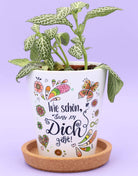 Blumentopf "Schön, dass es dich gibt"