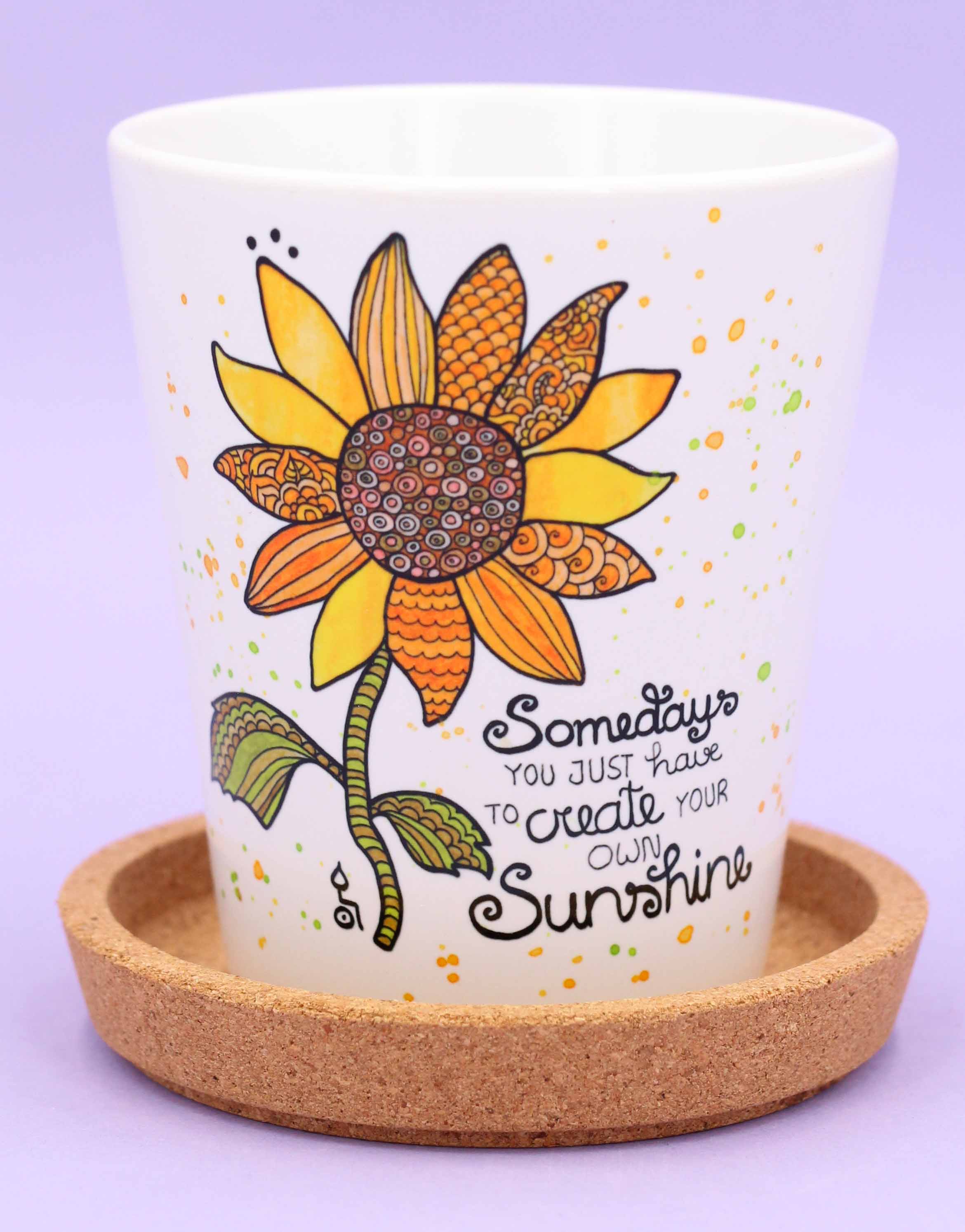 Blumentopf "Sunshine"