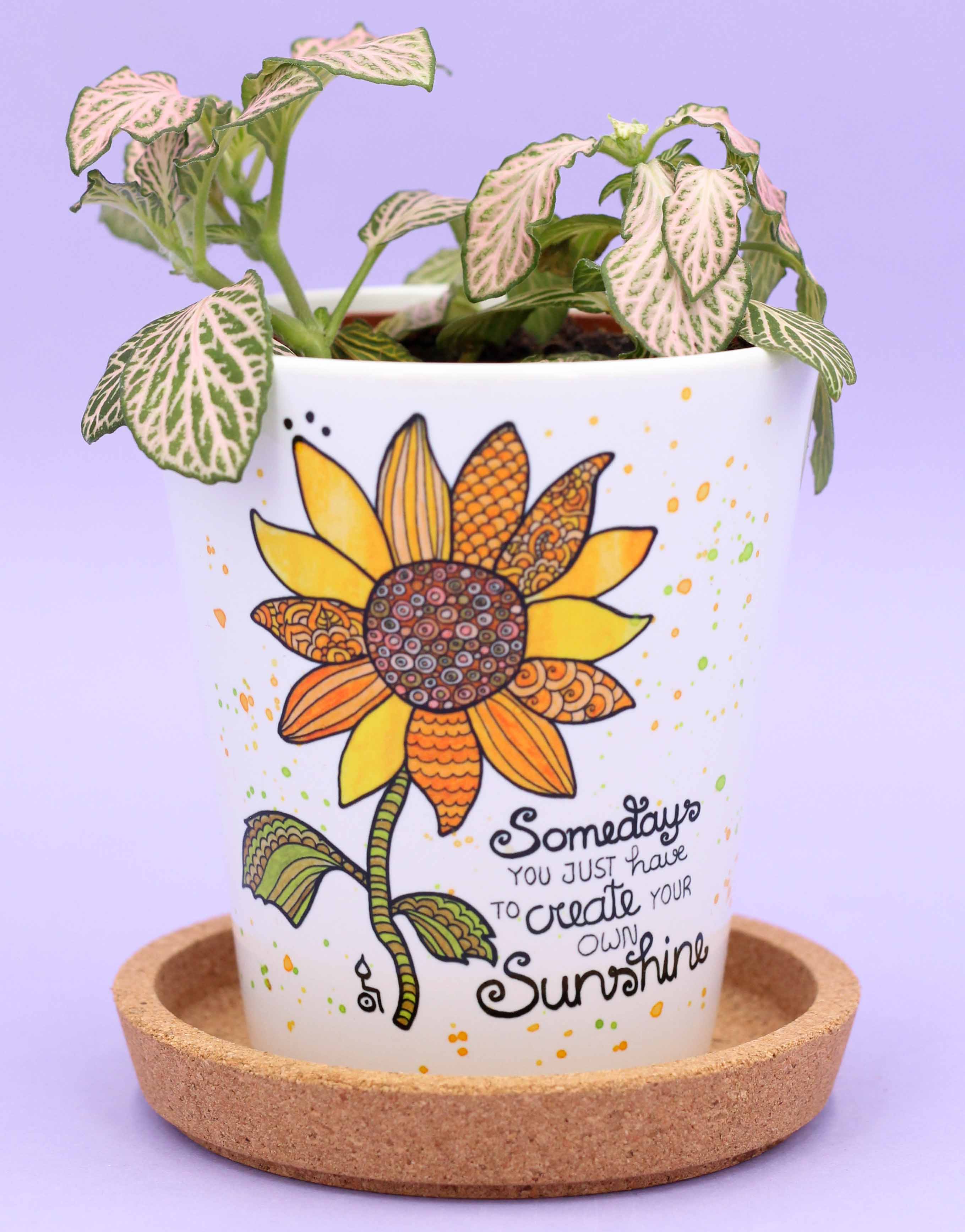 Blumentopf "Sunshine"