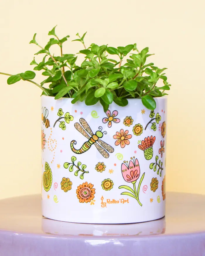 Blumentopf groß "Blumenzauber"