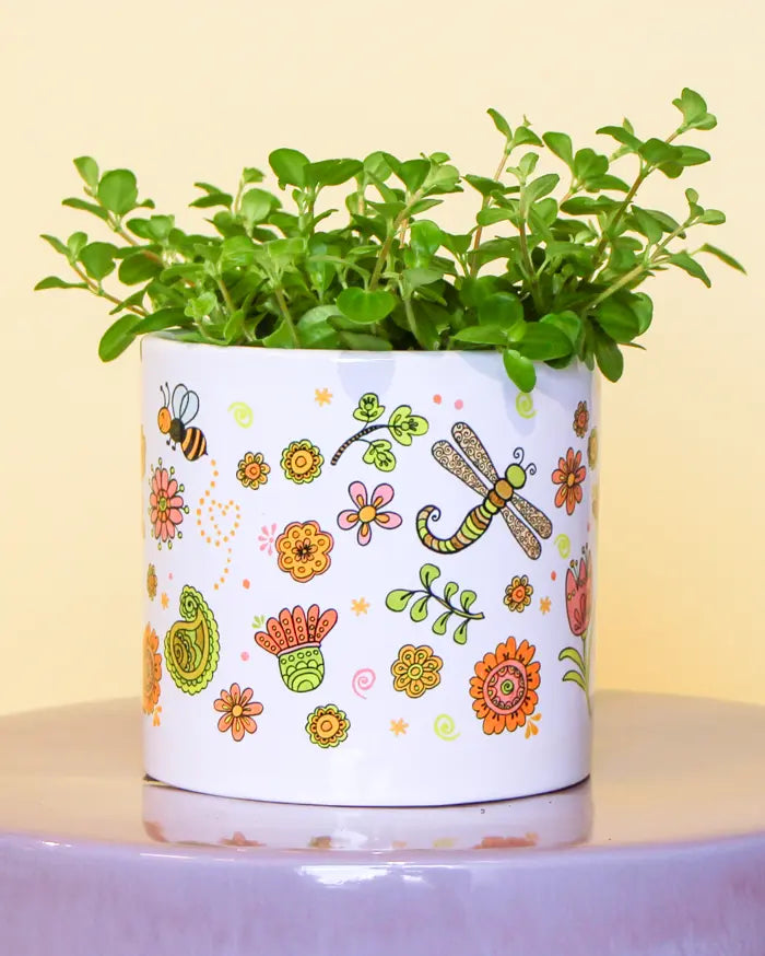 Blumentopf groß "Blumenzauber"