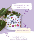 Blumentopf groß "Enjoy the little things"