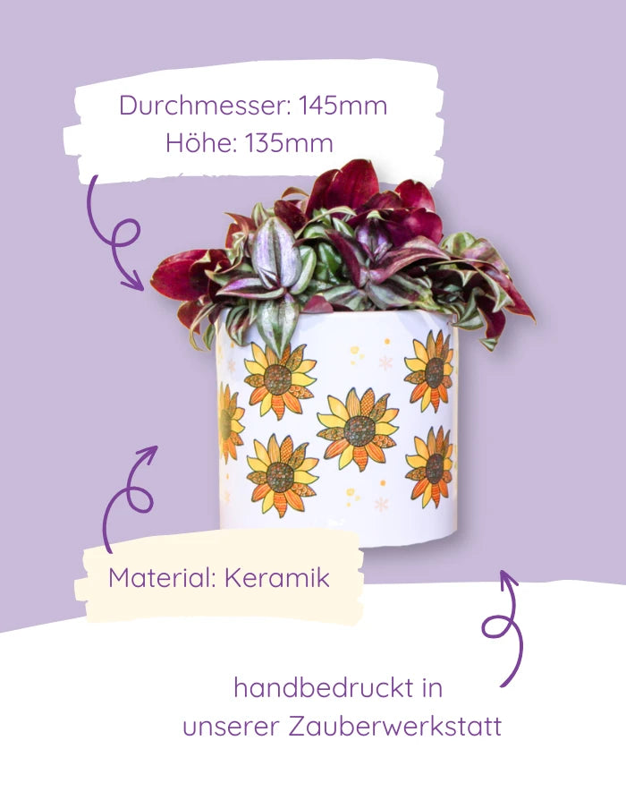 Blumentopf groß "Shine"