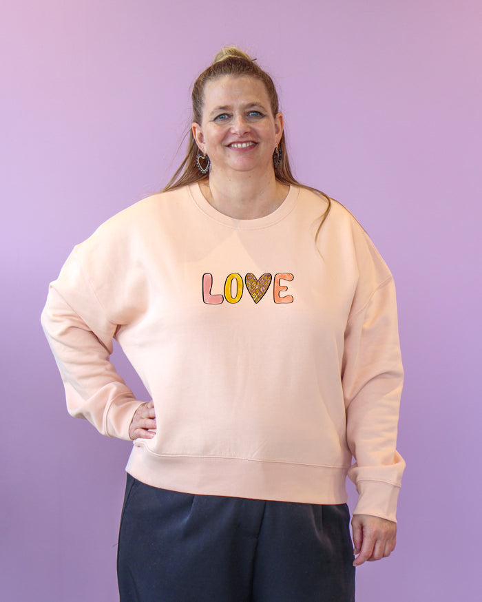 Damen Sweatshirt "Love"